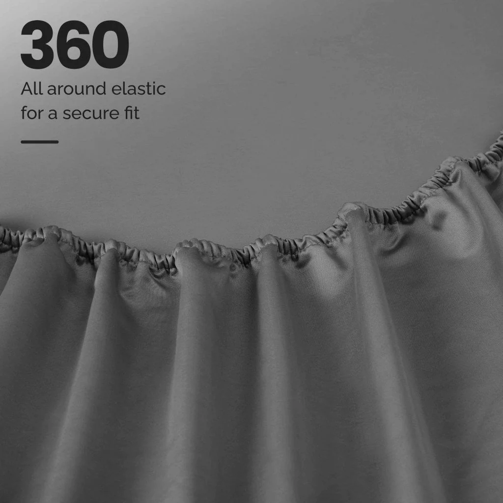 1200 Thread Count Egyptian Cotton Sateen Sheet Set - Image 15