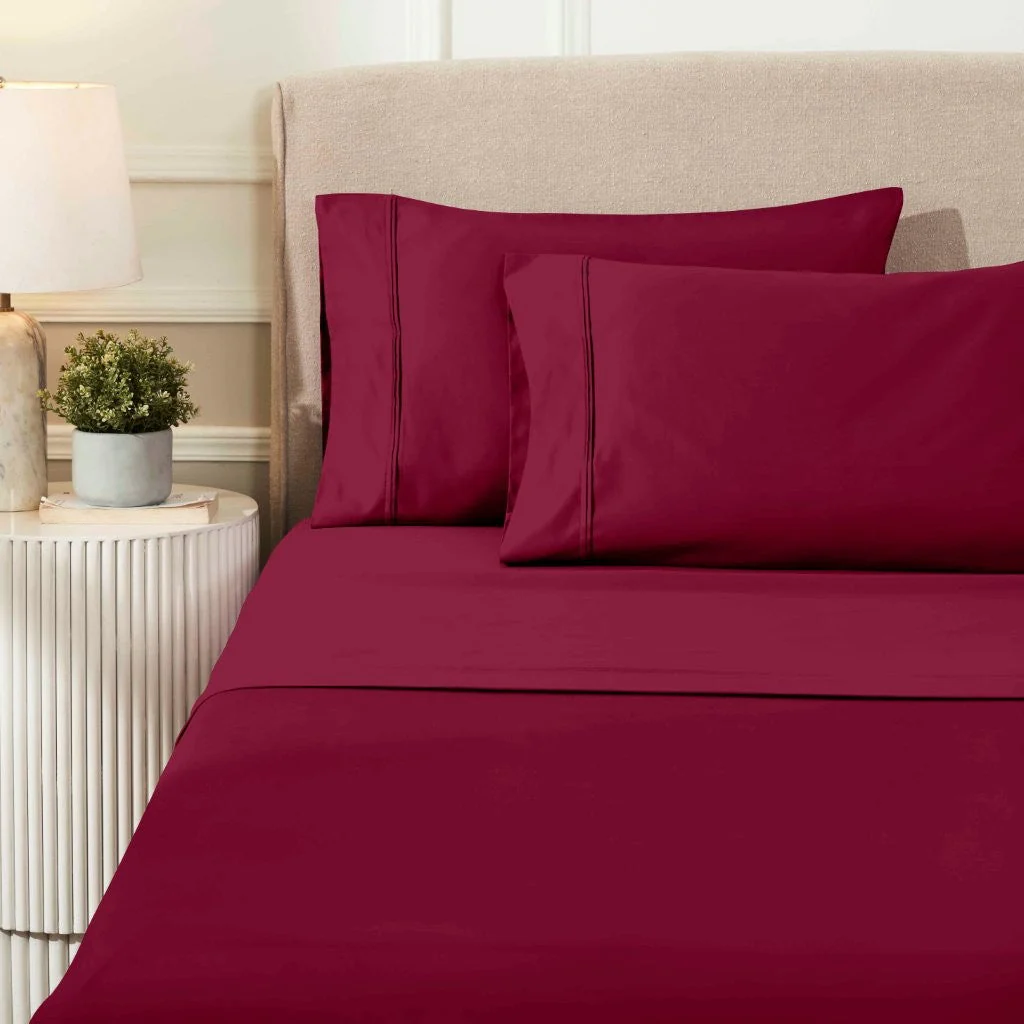 1200 Thread Count Egyptian Cotton Sateen Sheet Set - Image 6