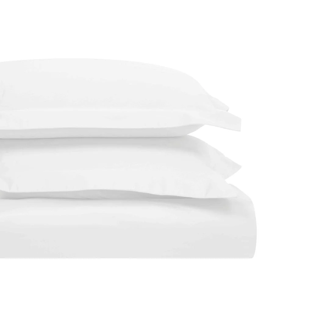 1200 Thread Count Egyptian Cotton Solid Duvet Cover Set - Image 18