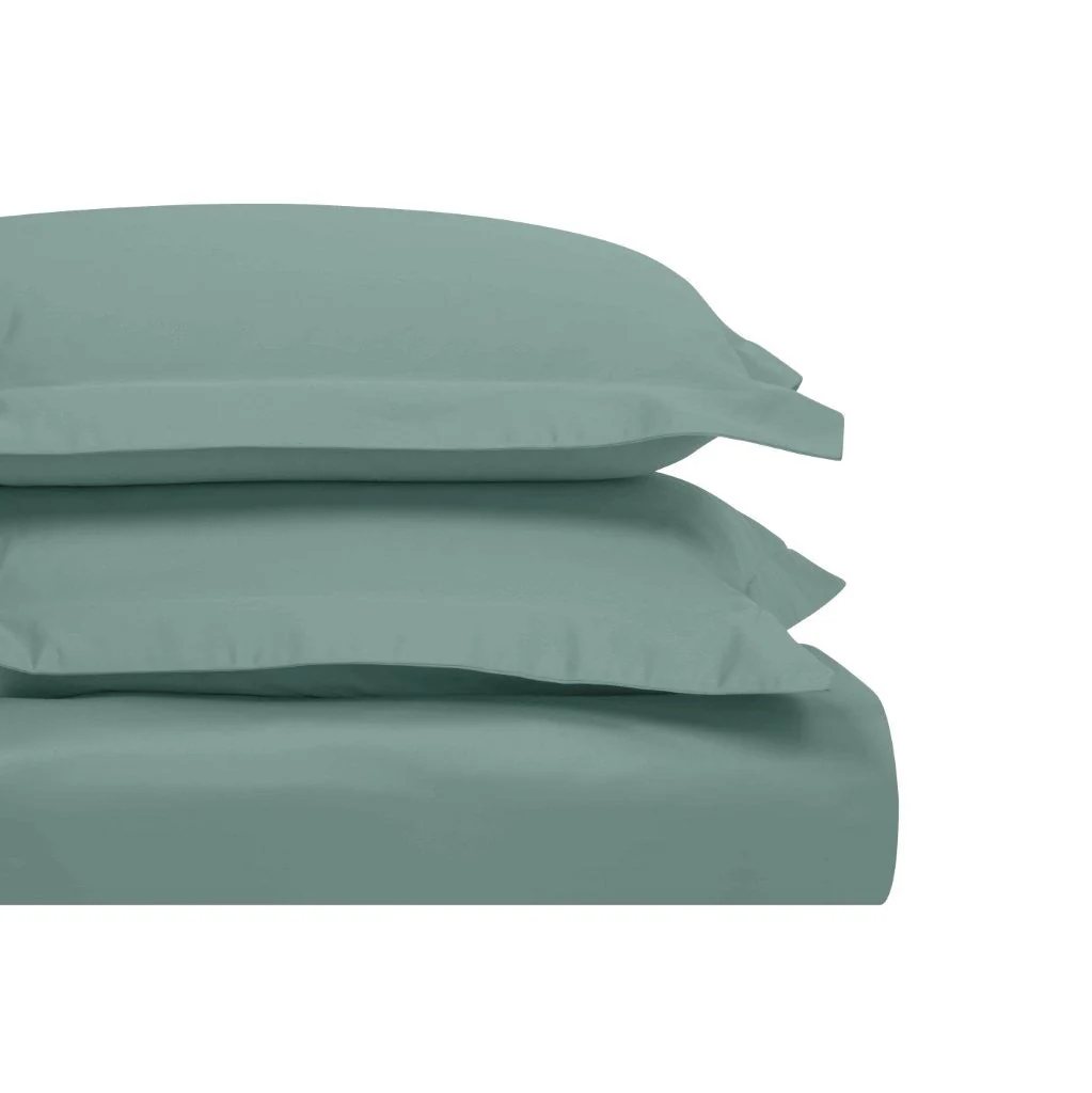1200 Thread Count Egyptian Cotton Solid Duvet Cover Set - Image 28