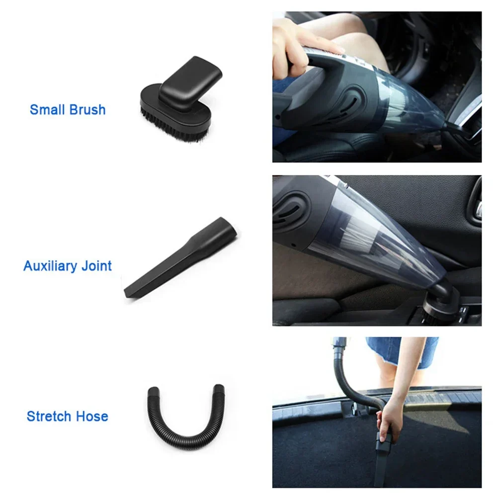 12000Pa Cordless Handheld Vacuum Cleaner Wet Dry USB Rechargeable for Car - Image 4