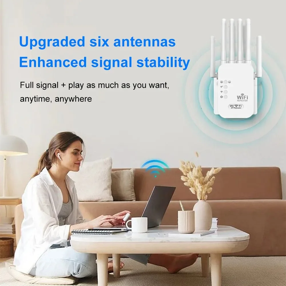 1200Mbps Dual Band WiFi Extender Signal Booster Repeater 2.4G 5G - Image 5