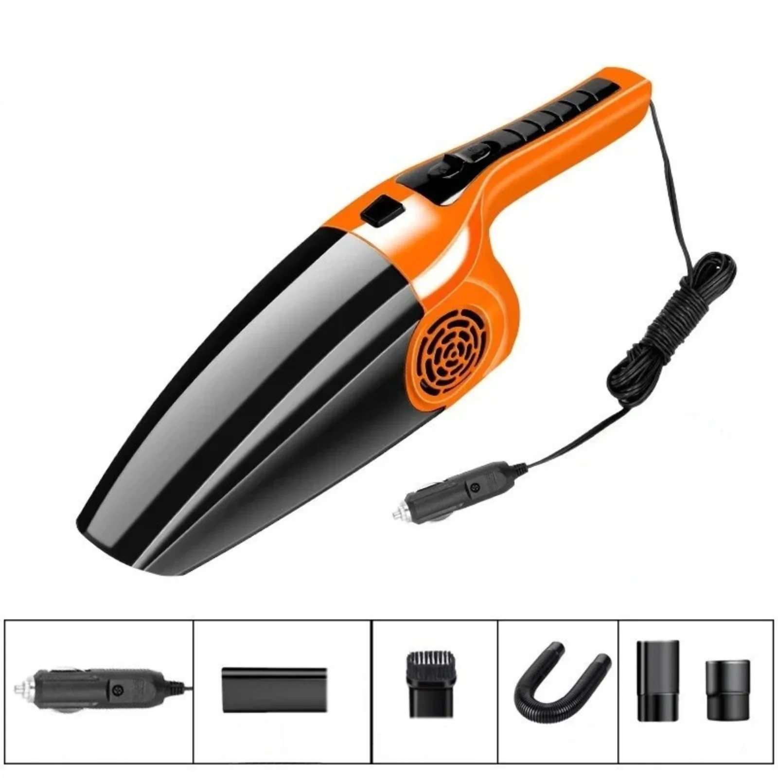 120W Car Vacuum Cleaner Wet Dry Strong Suction Portable Auto Interior Clean - Image 10