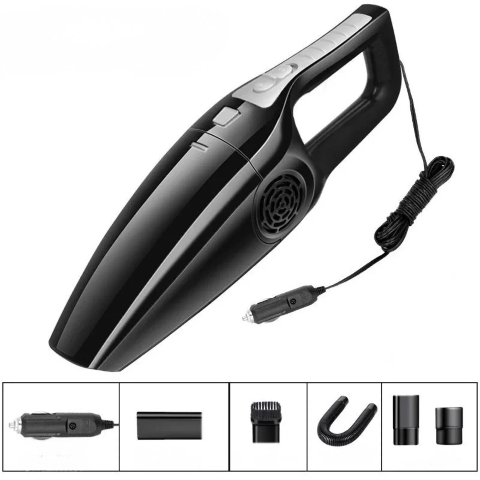 120W Car Vacuum Cleaner Wet Dry Strong Suction Portable Auto Interior Clean - Image 8
