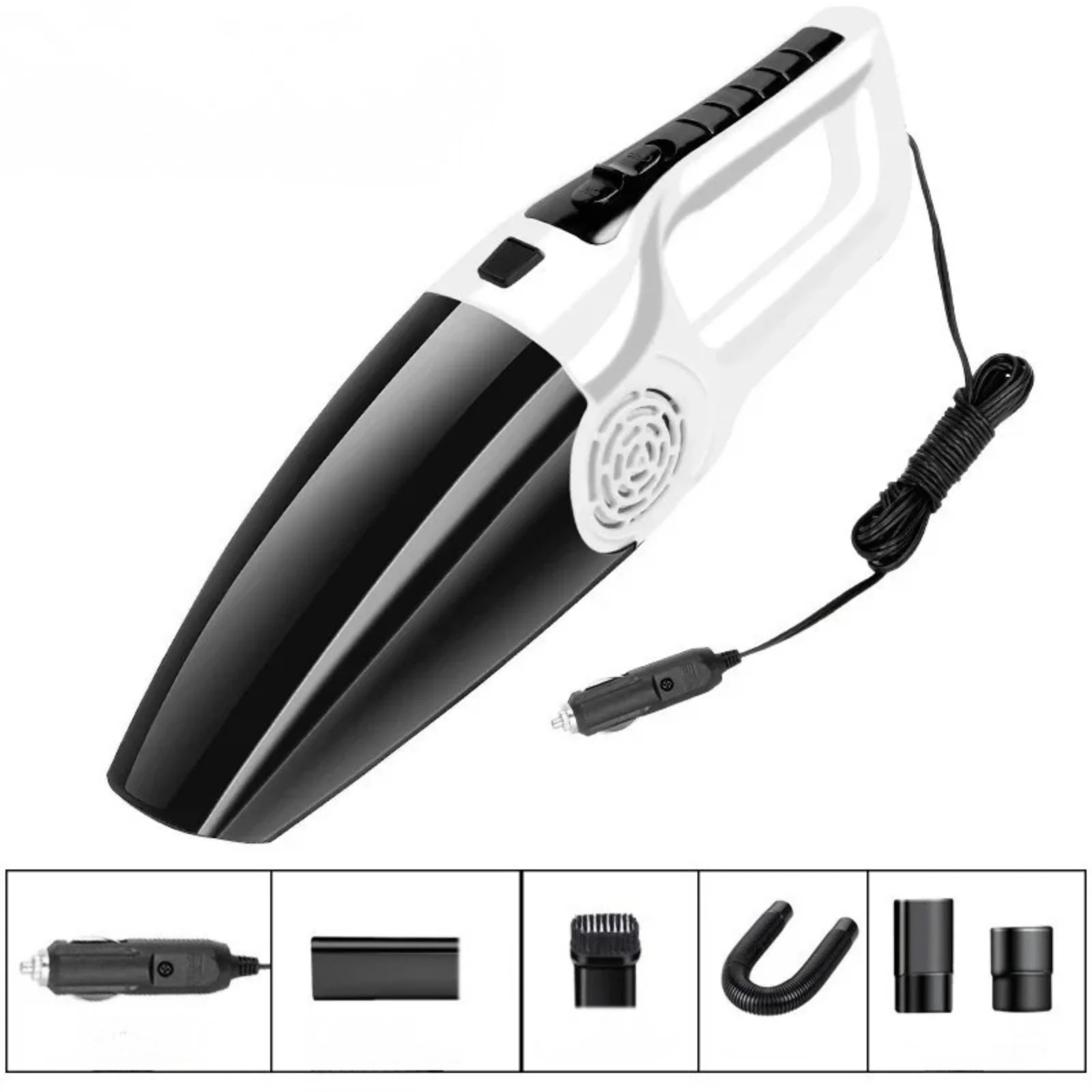 120W Car Vacuum Cleaner Wet Dry Strong Suction Portable Auto Interior Clean - Image 9