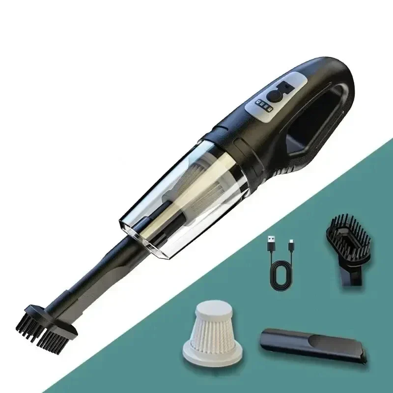 120W Cordless Car Vacuum Cleaner Powerful Suction USB Rechargeable for Pet Hair - Image 6