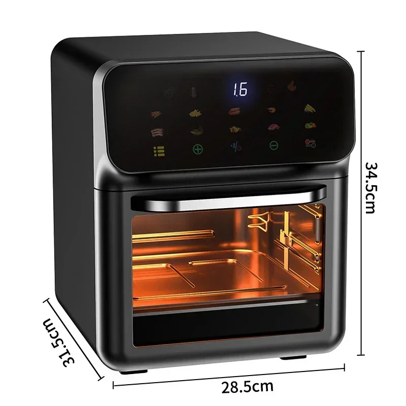 12L Large Air Fryer Oven 360° Convection Oil Free with Viewing Window - Image 7