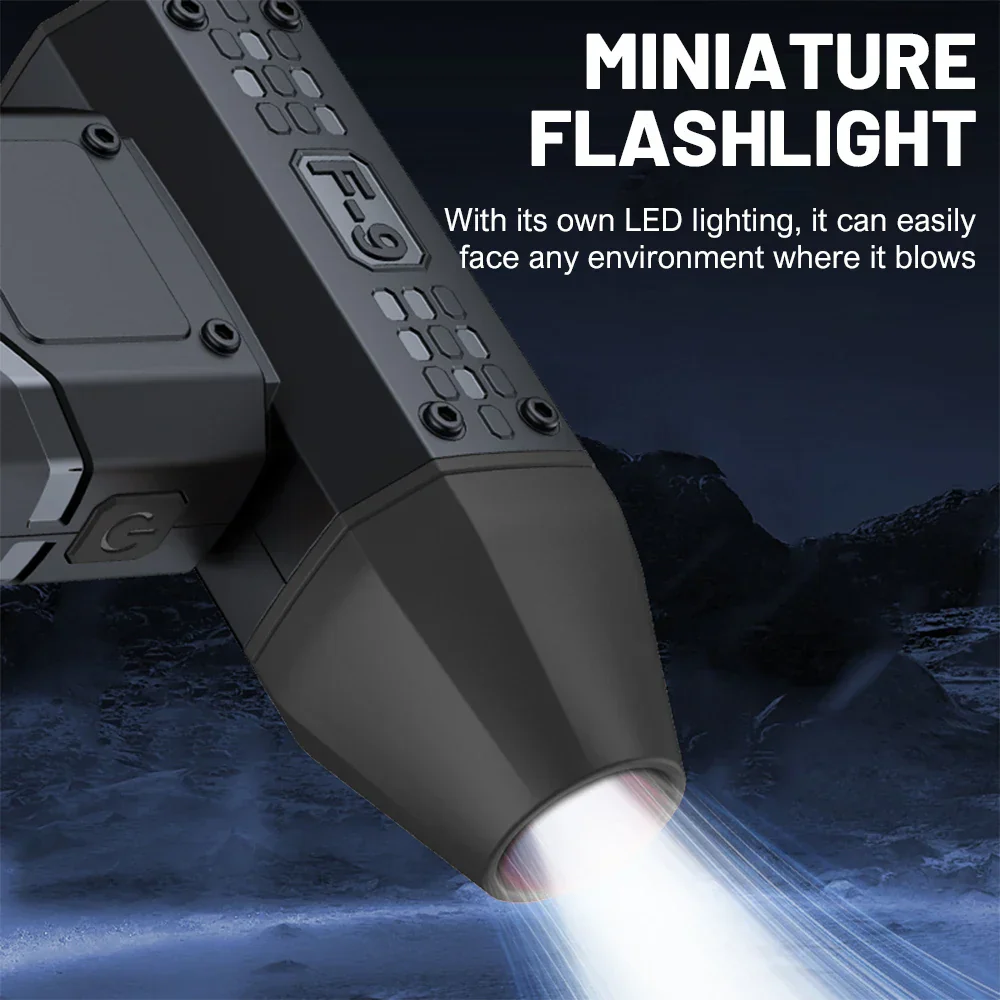 130000RPM Mini Air Blower Powerful Brushless USB Rechargeable Compressed Duster - Image 4