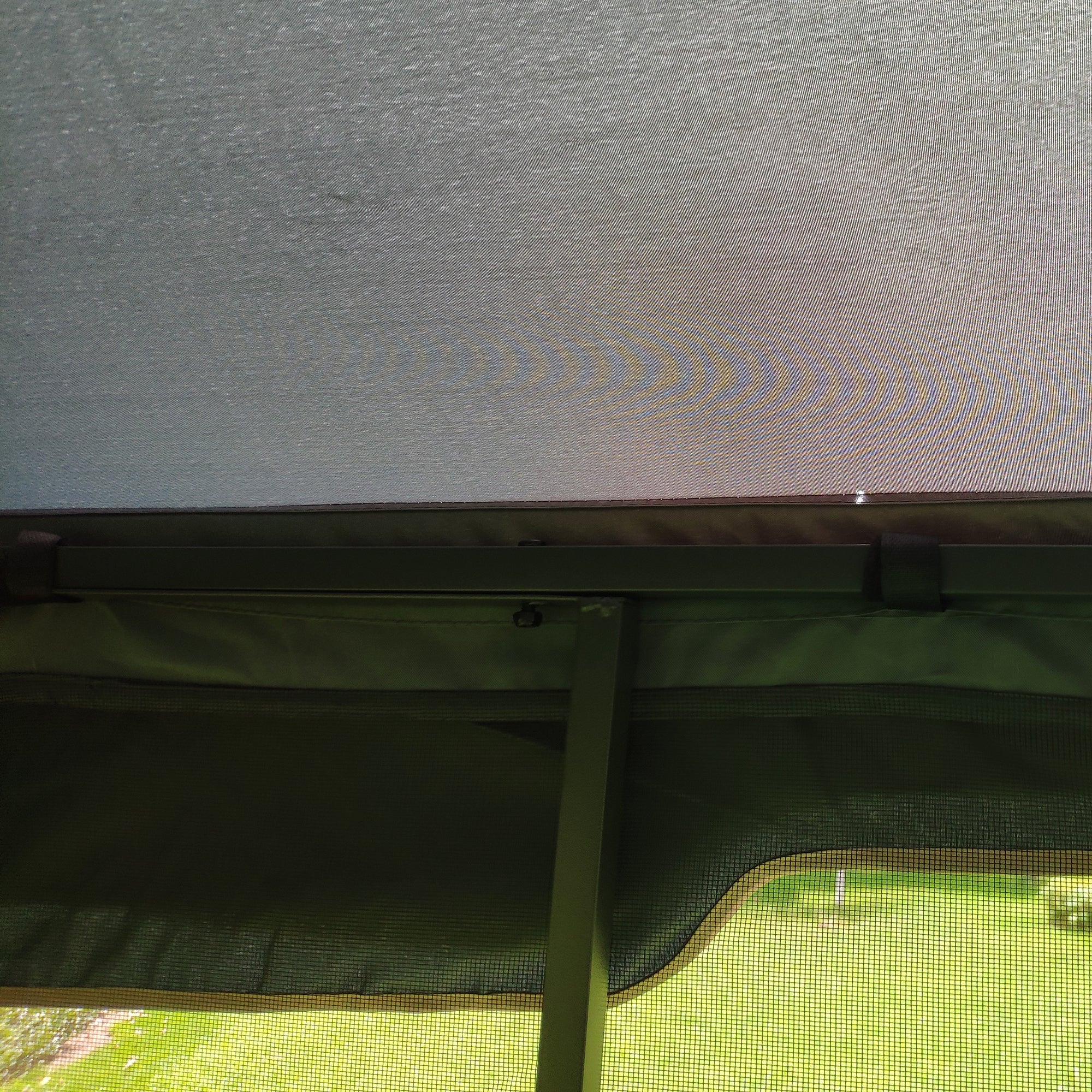 13x10 Outdoor Patio Gazebo Canopy Tent with Ventilated Double Roof and Mosquito Net - Image 9