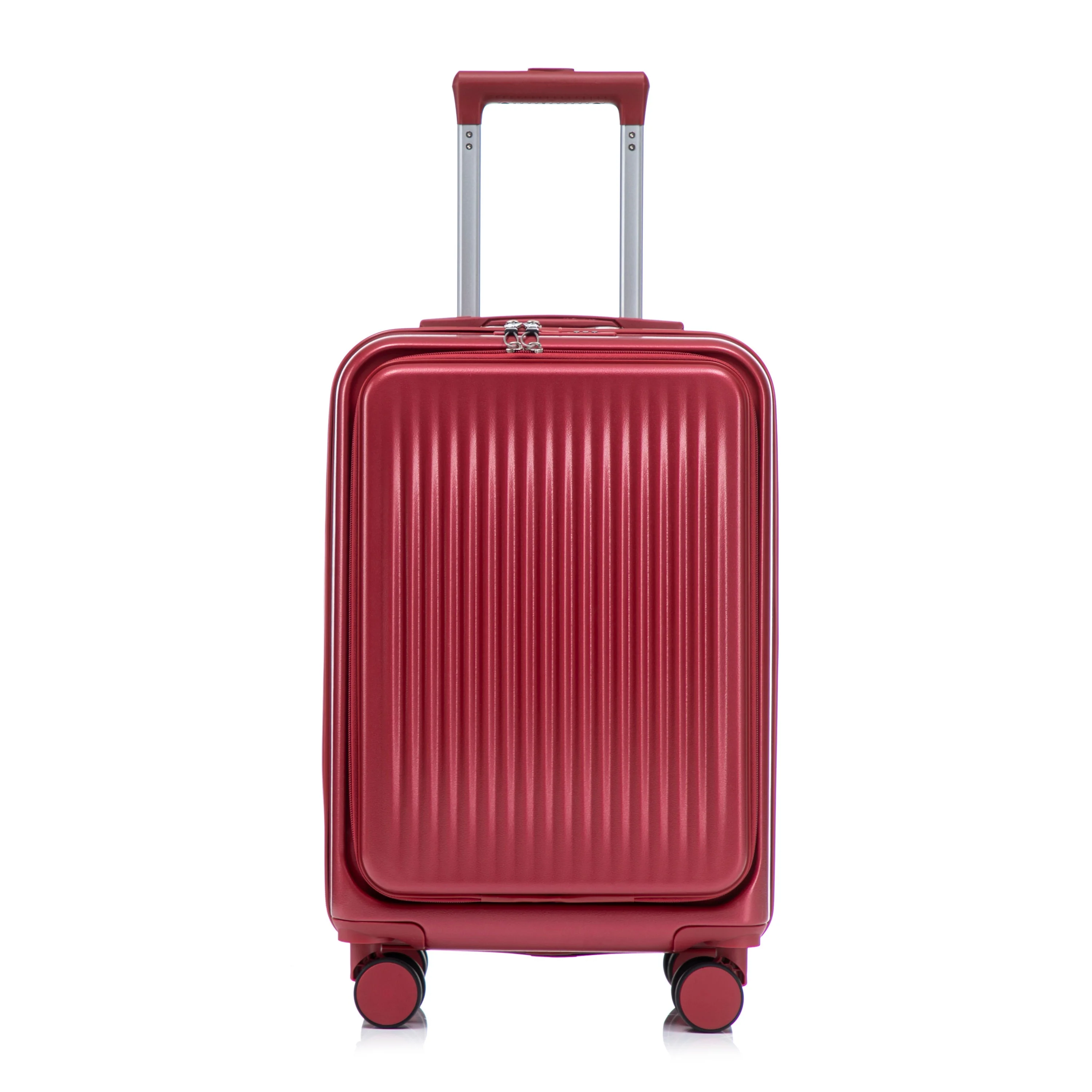 14'/20' 2 pcs ABS Spinner Wheel Luggage Set with Combination Lock and Front Opening Design - Image 15