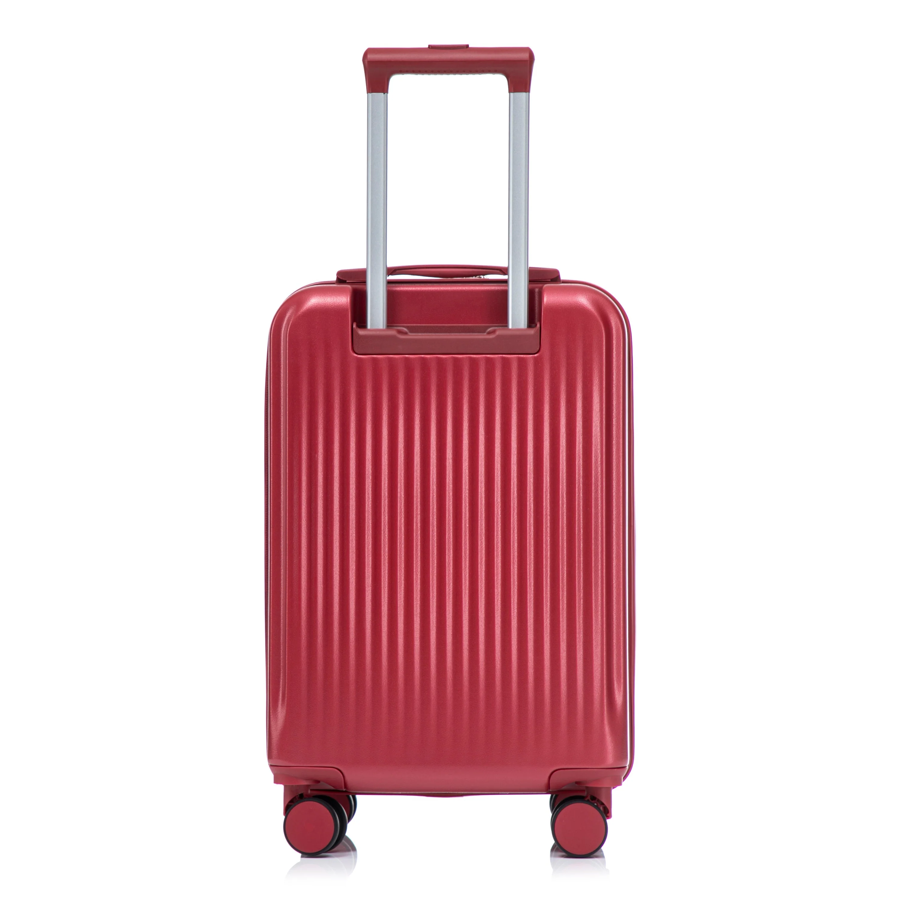 14'/20' 2 pcs ABS Spinner Wheel Luggage Set with Combination Lock and Front Opening Design - Image 47