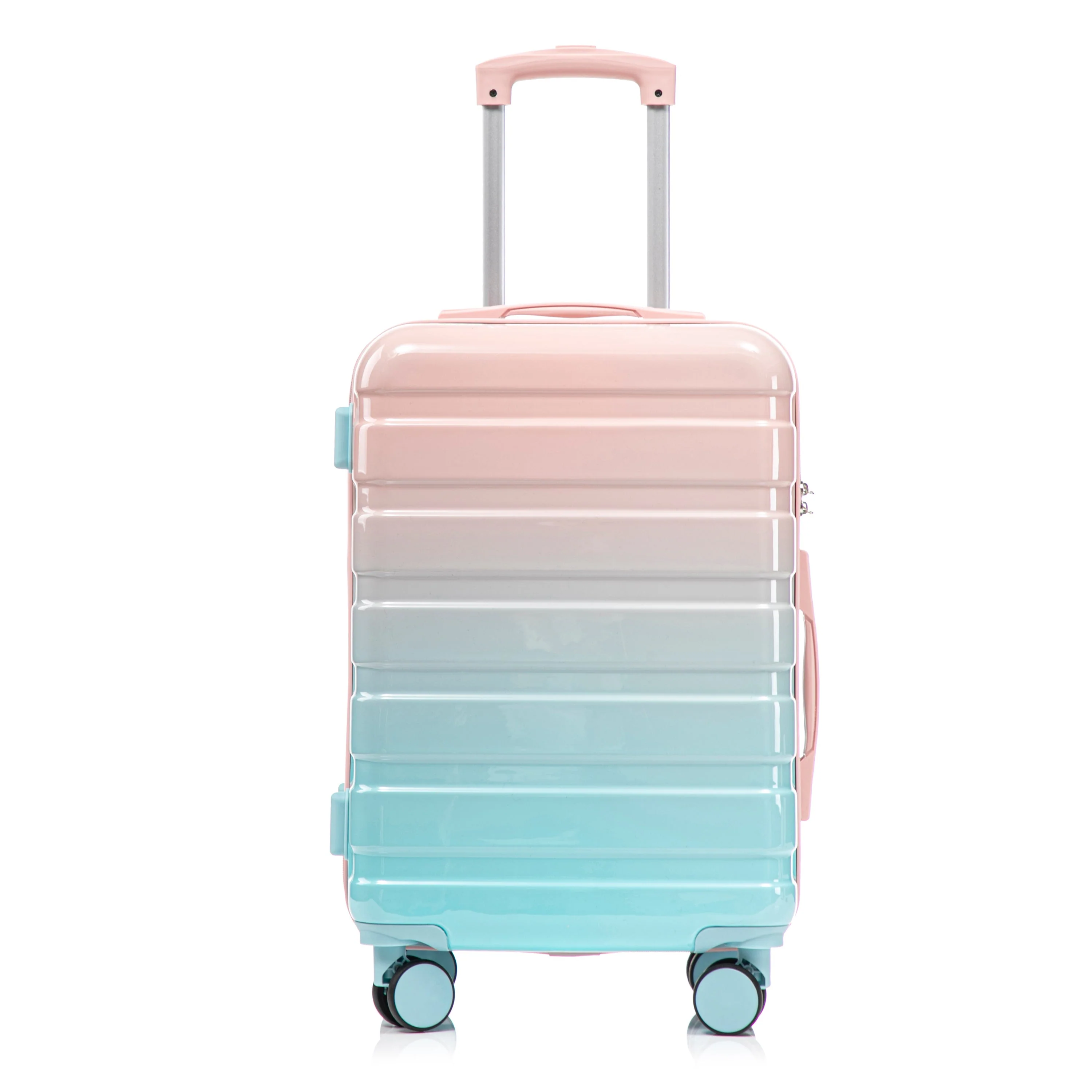 14"/20" 2-Pcs PC Spinner Wheel Carry On Luggage Set - Image 13