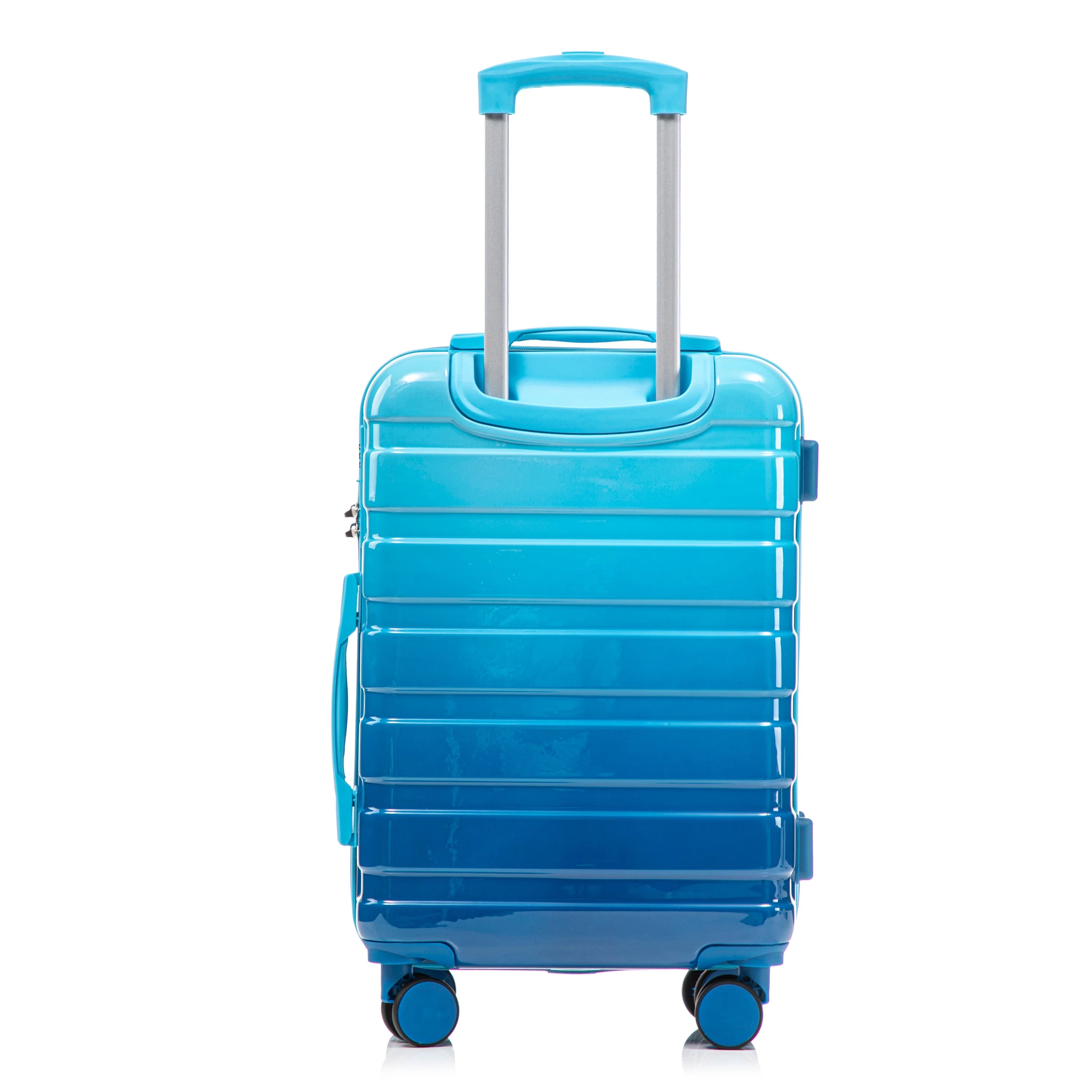 14'/20' 2-Pcs PC Spinner Wheel Luggage Set with Gradient Color and Lock - Image 14