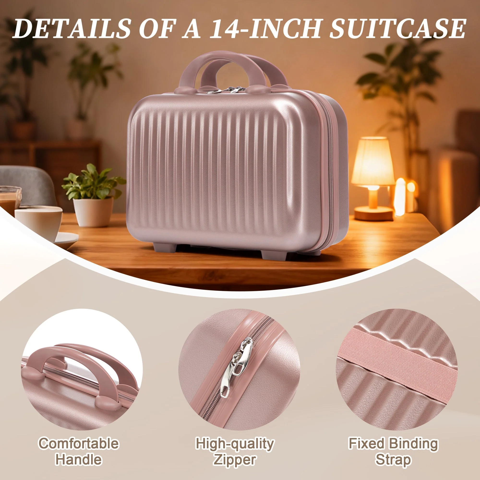 14'/20' 2-Piece ABS Spinner Wheel Luggage Set - Image 10