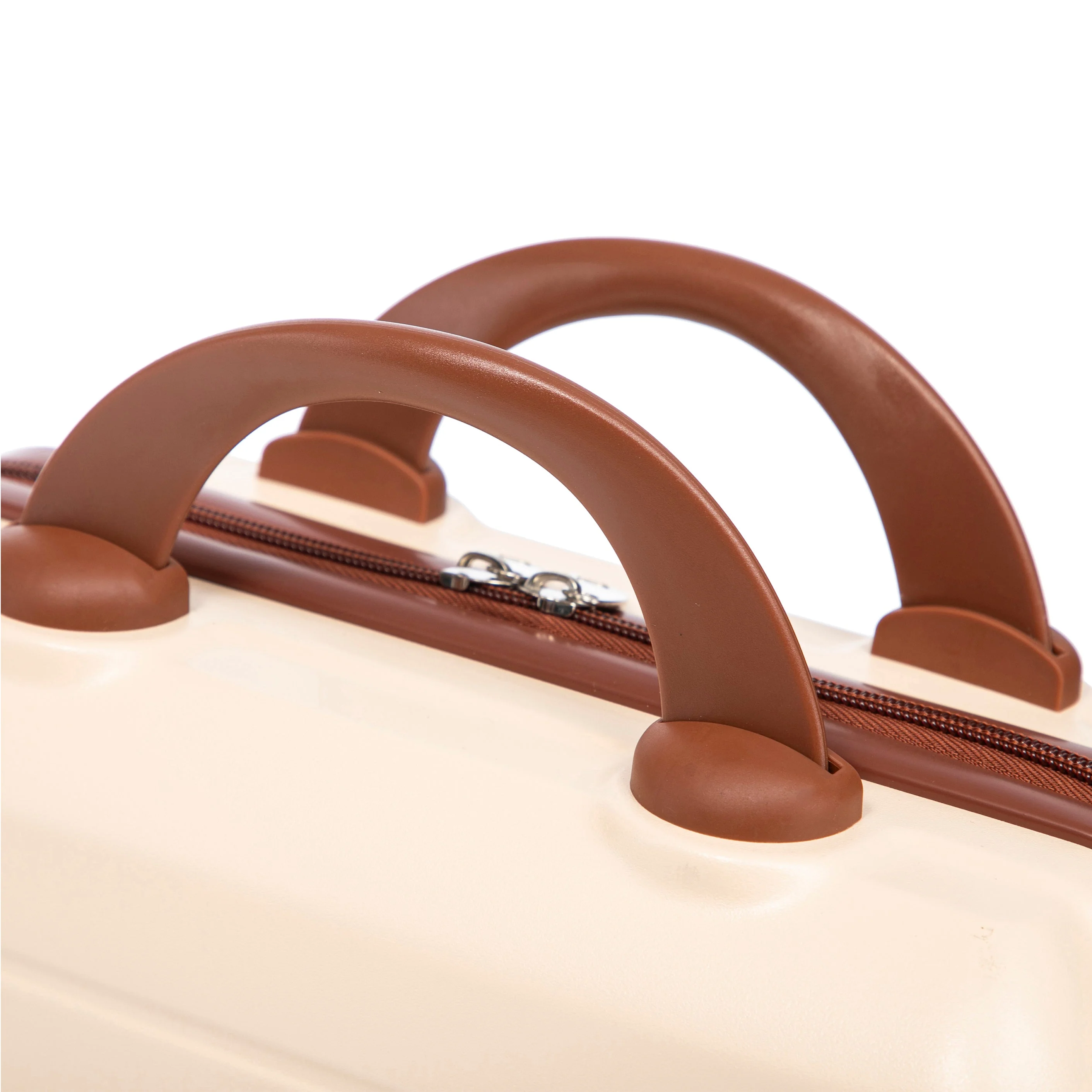 14'/20' 2-Piece ABS Spinner Wheel Luggage Set (Beige) - Image 25