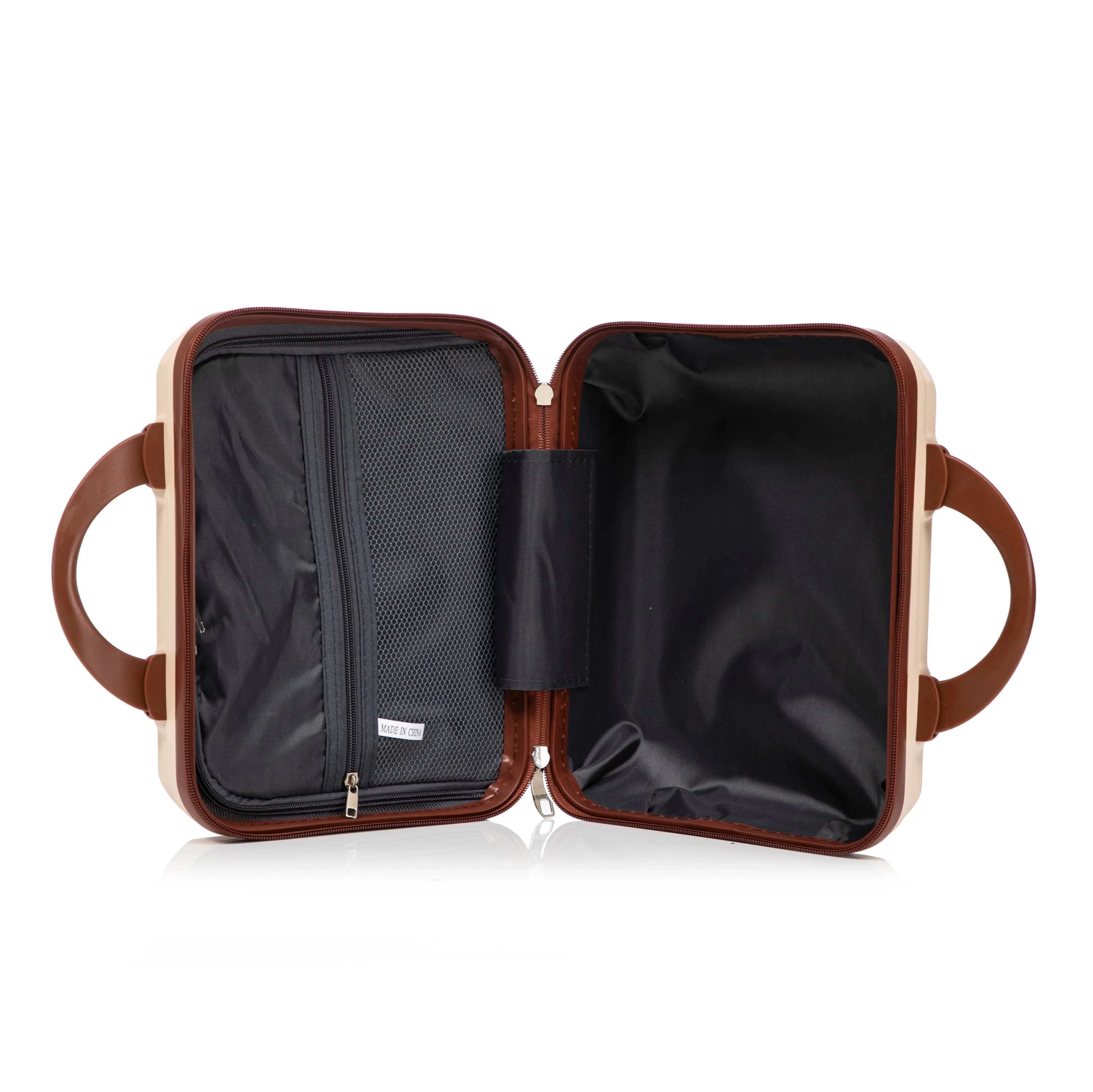 14'/20' 2-Piece ABS Spinner Wheel Luggage Set (Beige) - Image 27