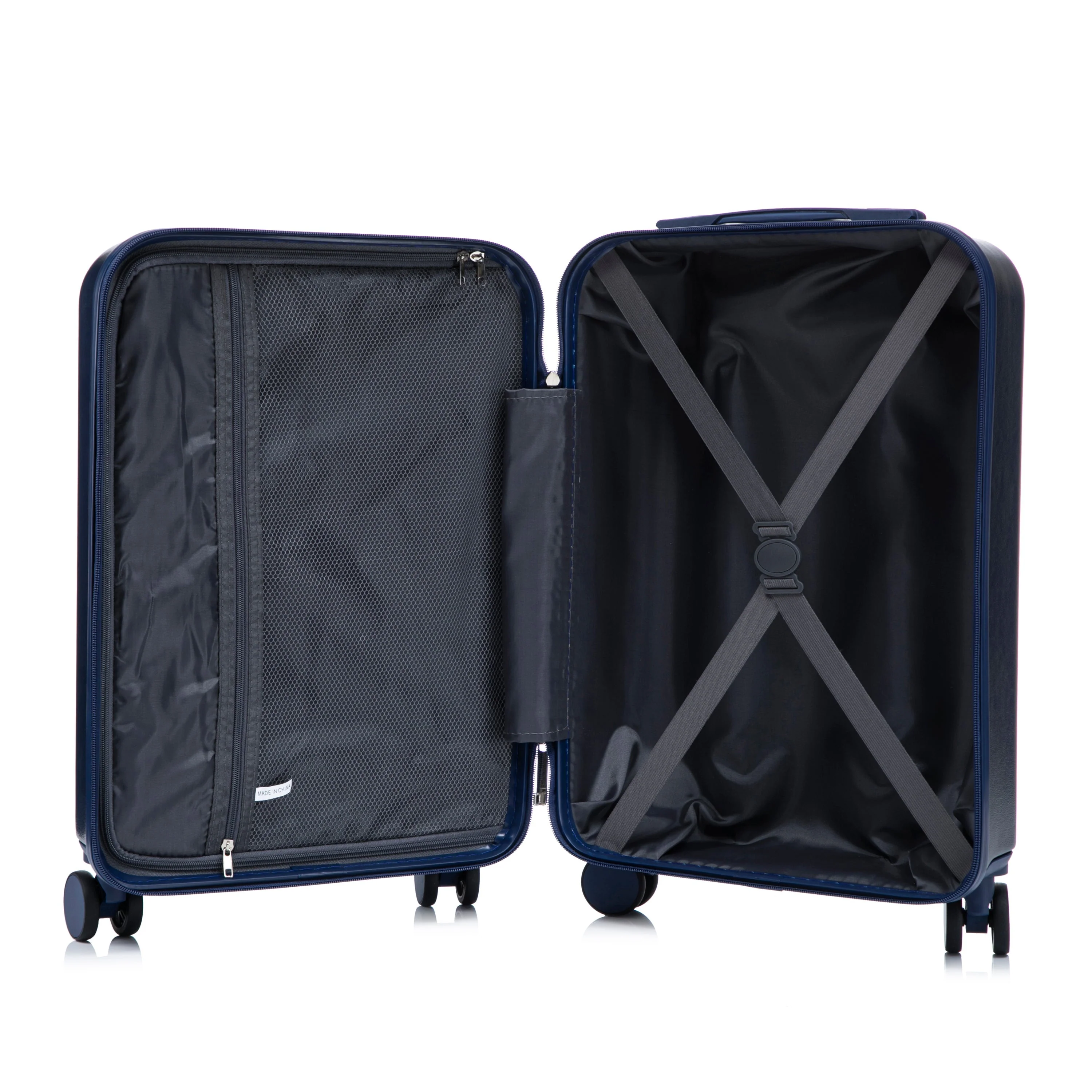 14'/20' 2-Piece ABS Spinner Wheel Luggage Set with Combination Lock - Image 19
