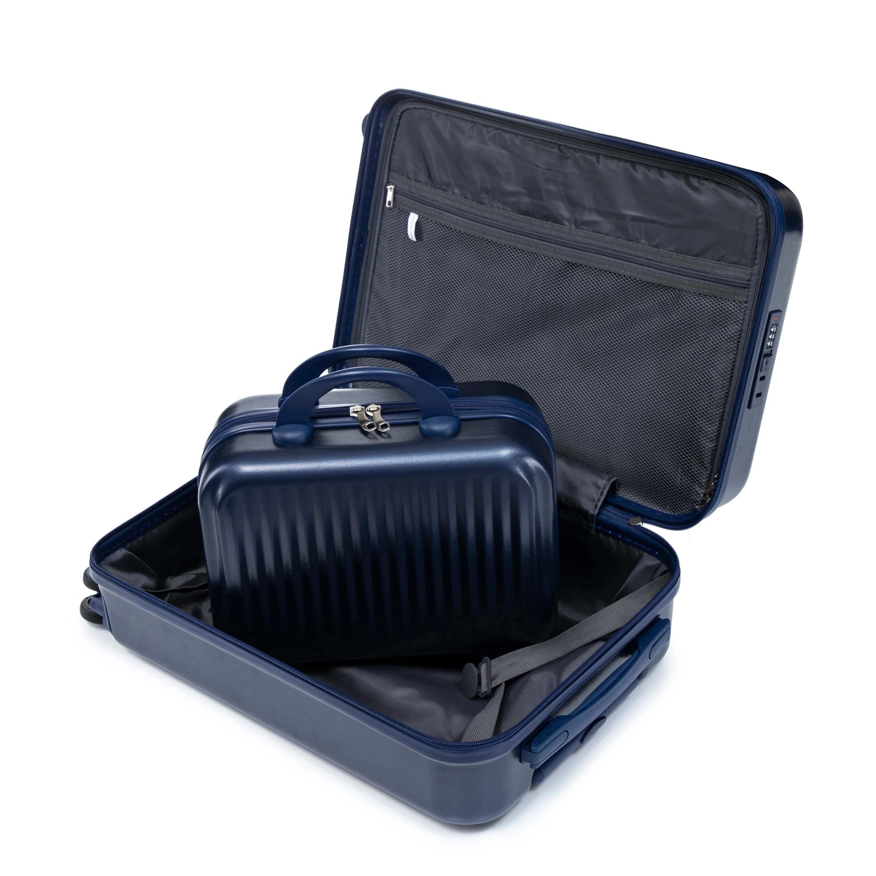 14'/20' 2-Piece ABS Spinner Wheel Luggage Set with Combination Lock - Image 26