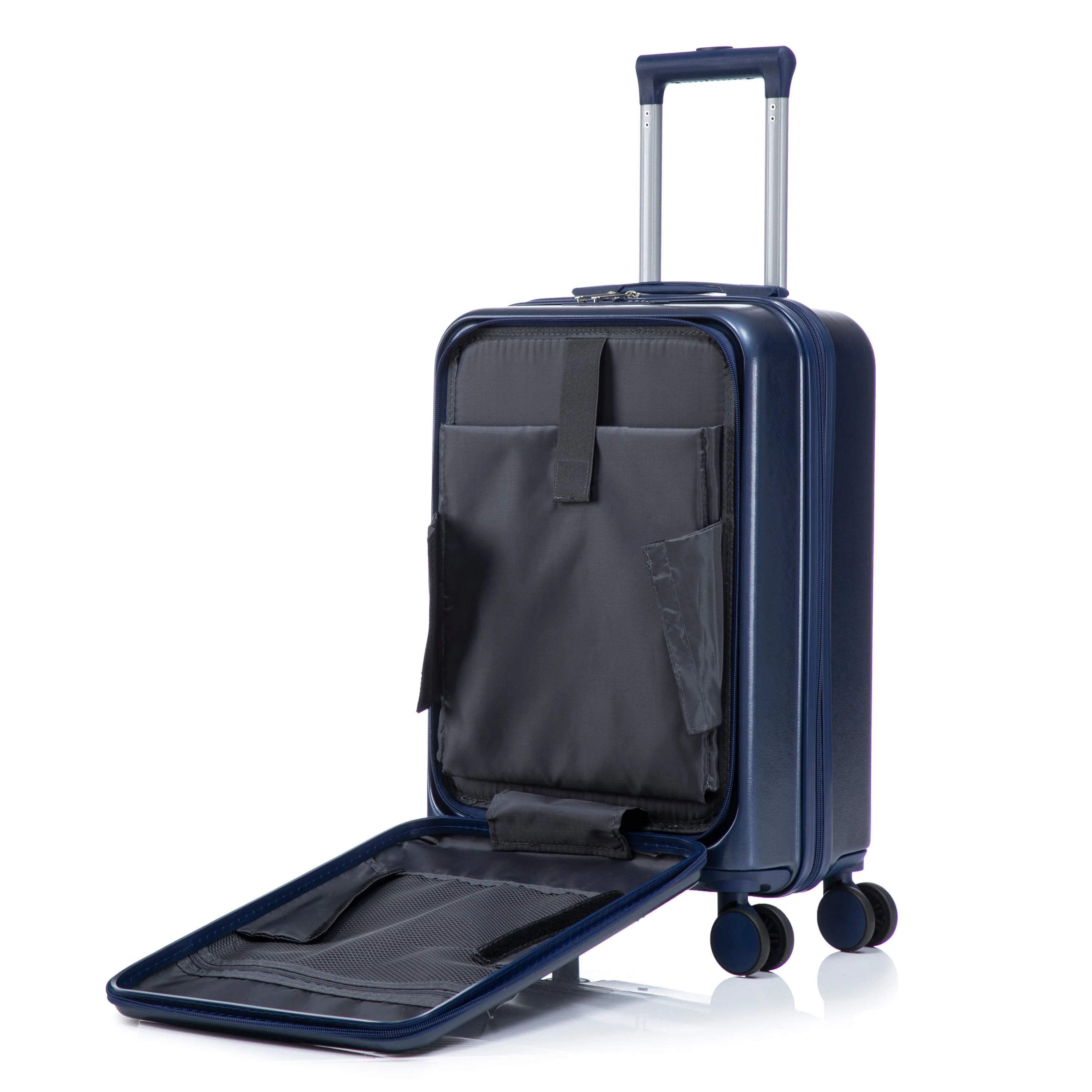 14'/20' 2-Piece ABS Spinner Wheel Luggage Set with Combination Lock - Image 44