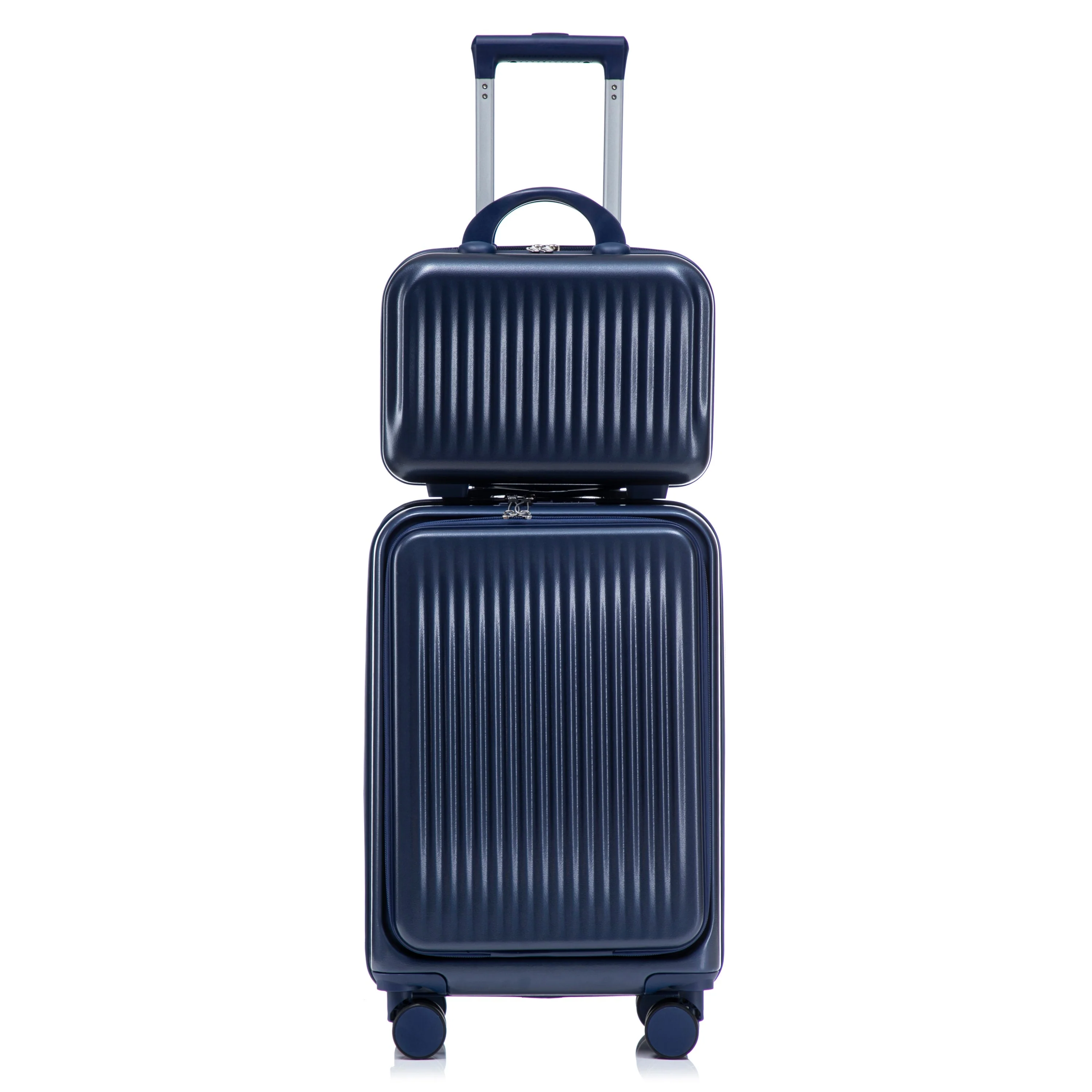 14'/20' 2-Piece ABS Spinner Wheel Luggage Set with Combination Lock - Image 47