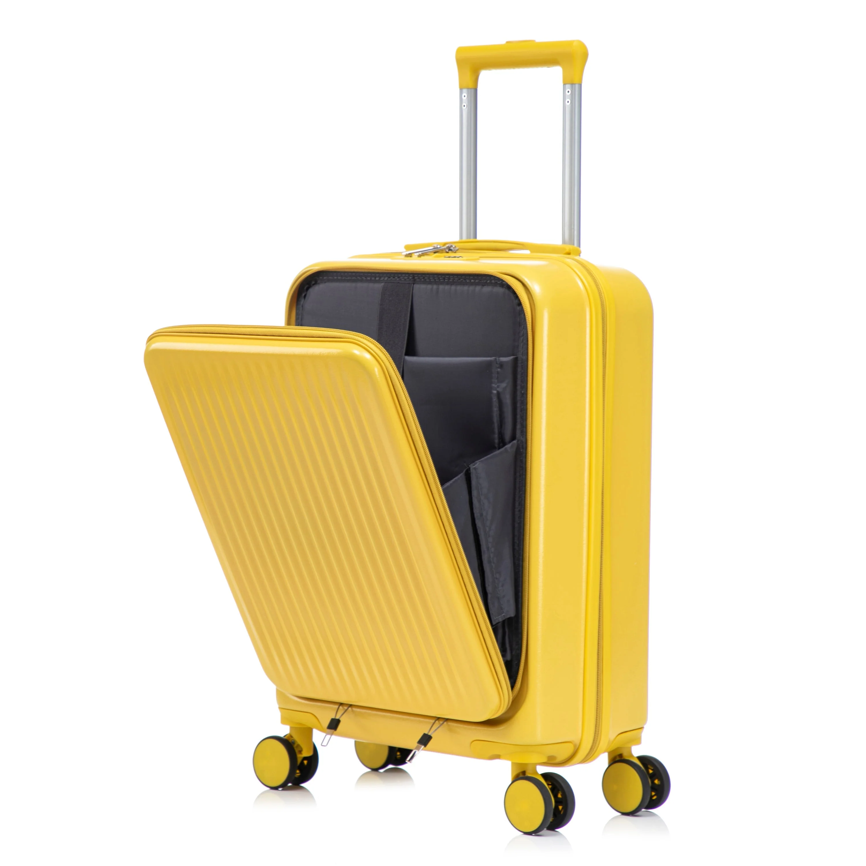 14'/20' 2-Piece ABS Spinner Wheel Luggage Set with Combination Lock - Image 17