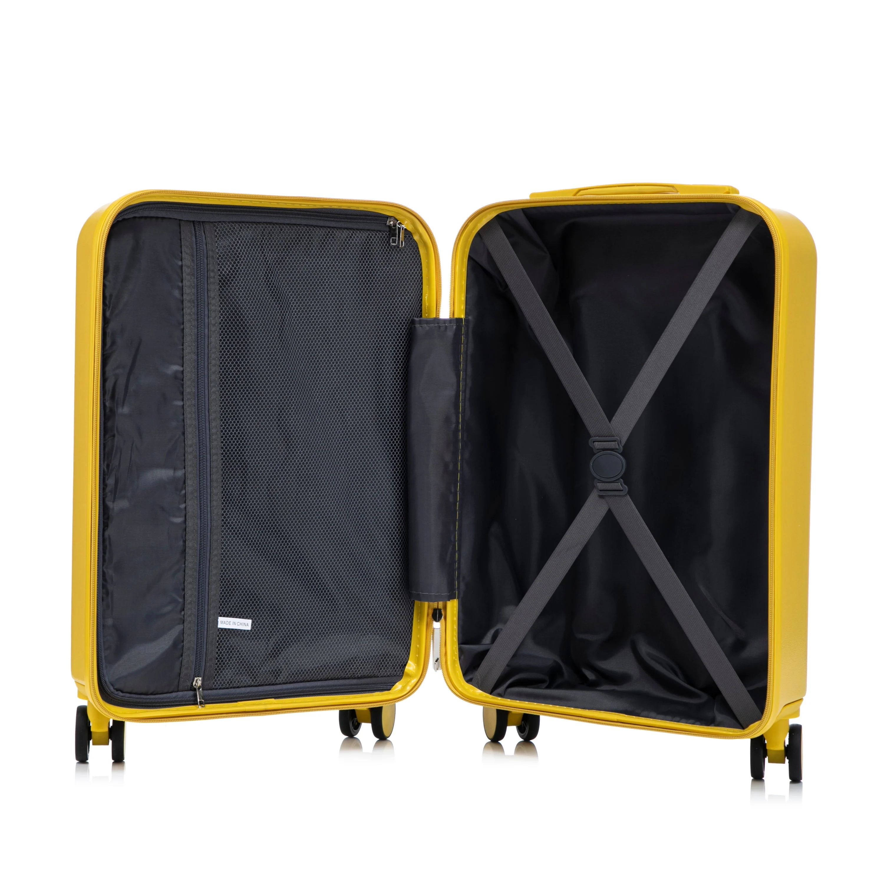 14'/20' 2-Piece ABS Spinner Wheel Luggage Set with Combination Lock - Image 18