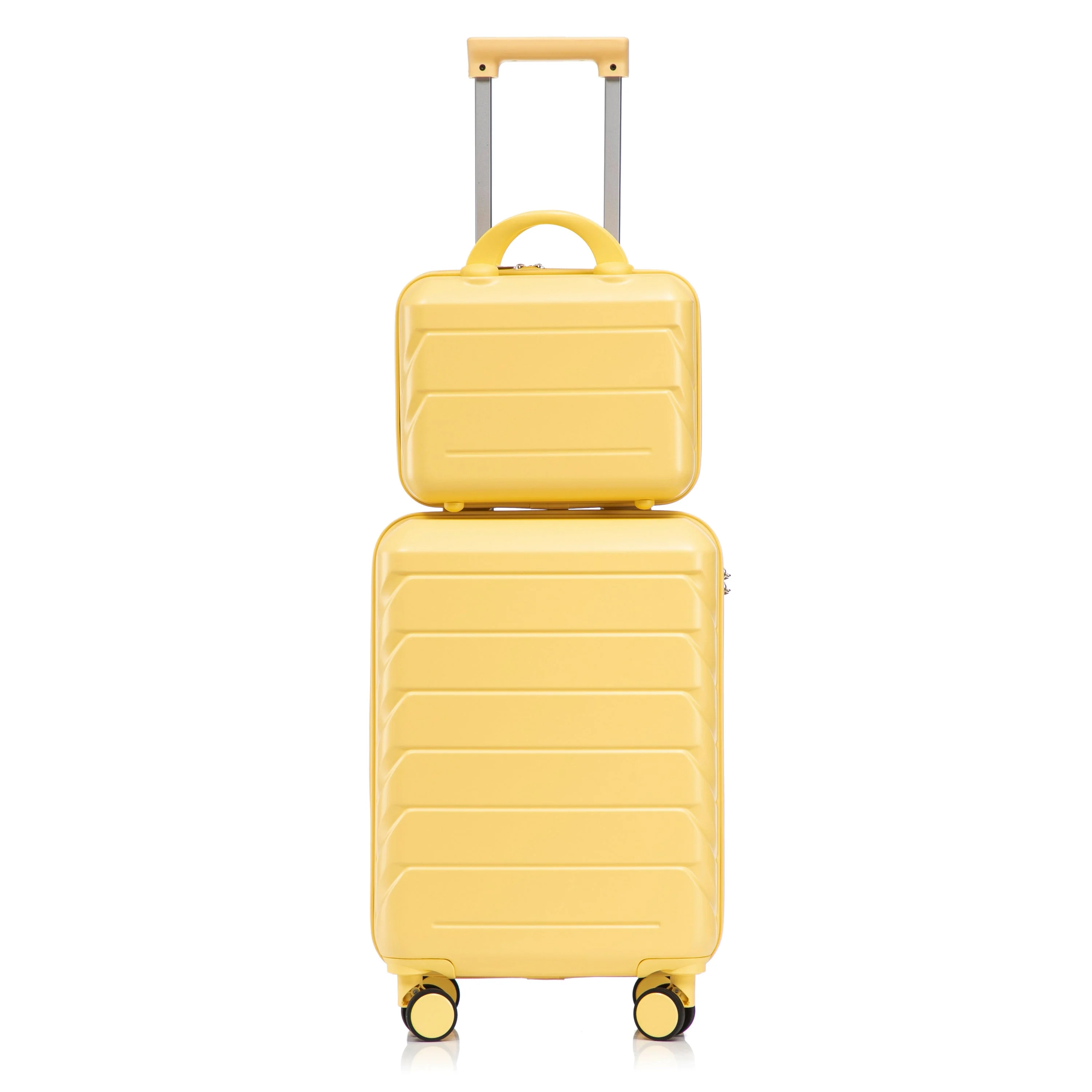 14'/20' 2-Piece ABS Spinner Wheel Luggage Set with Combination Lock - Image 13