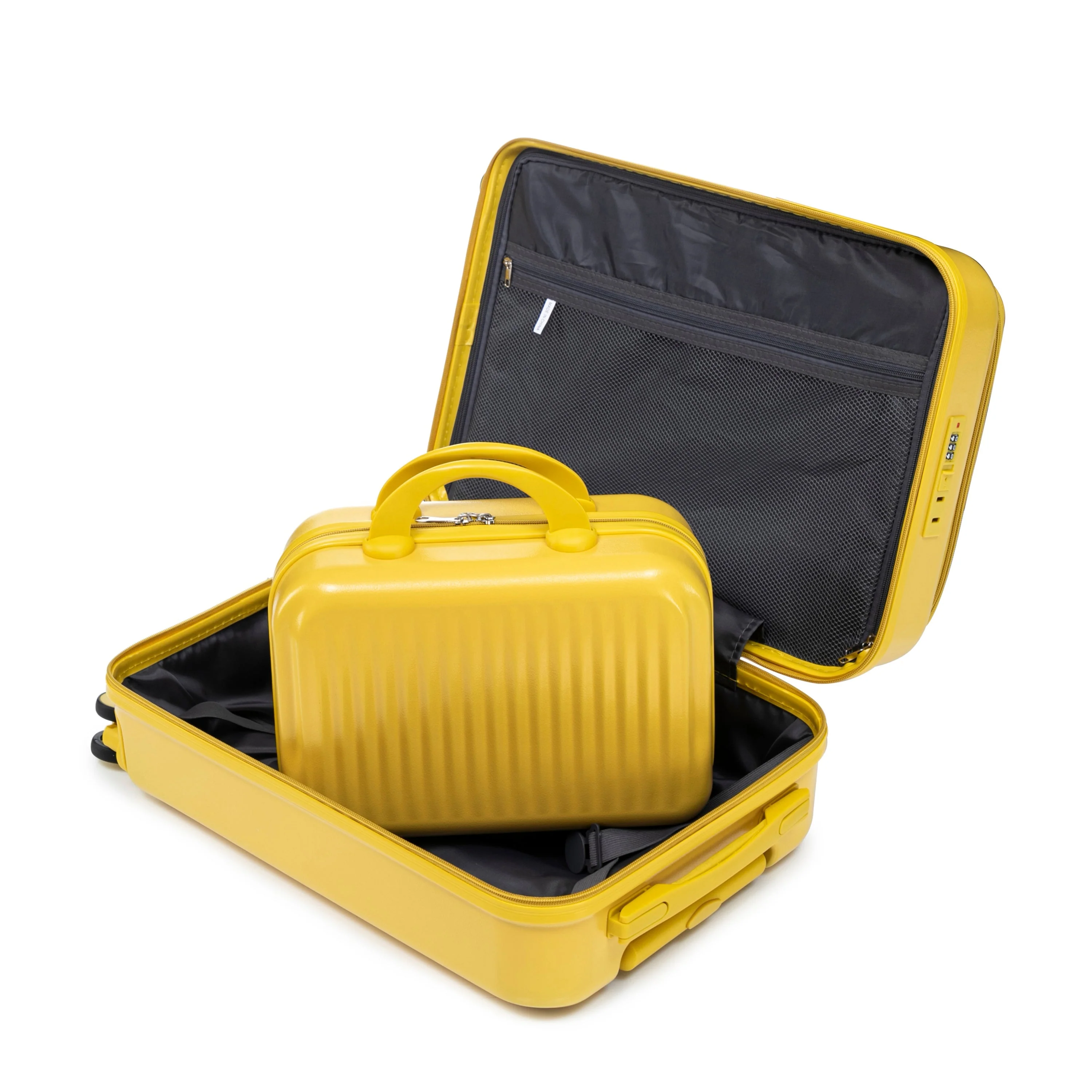 14'/20' 2-Piece ABS Spinner Wheel Luggage Set with Combination Lock - Image 25