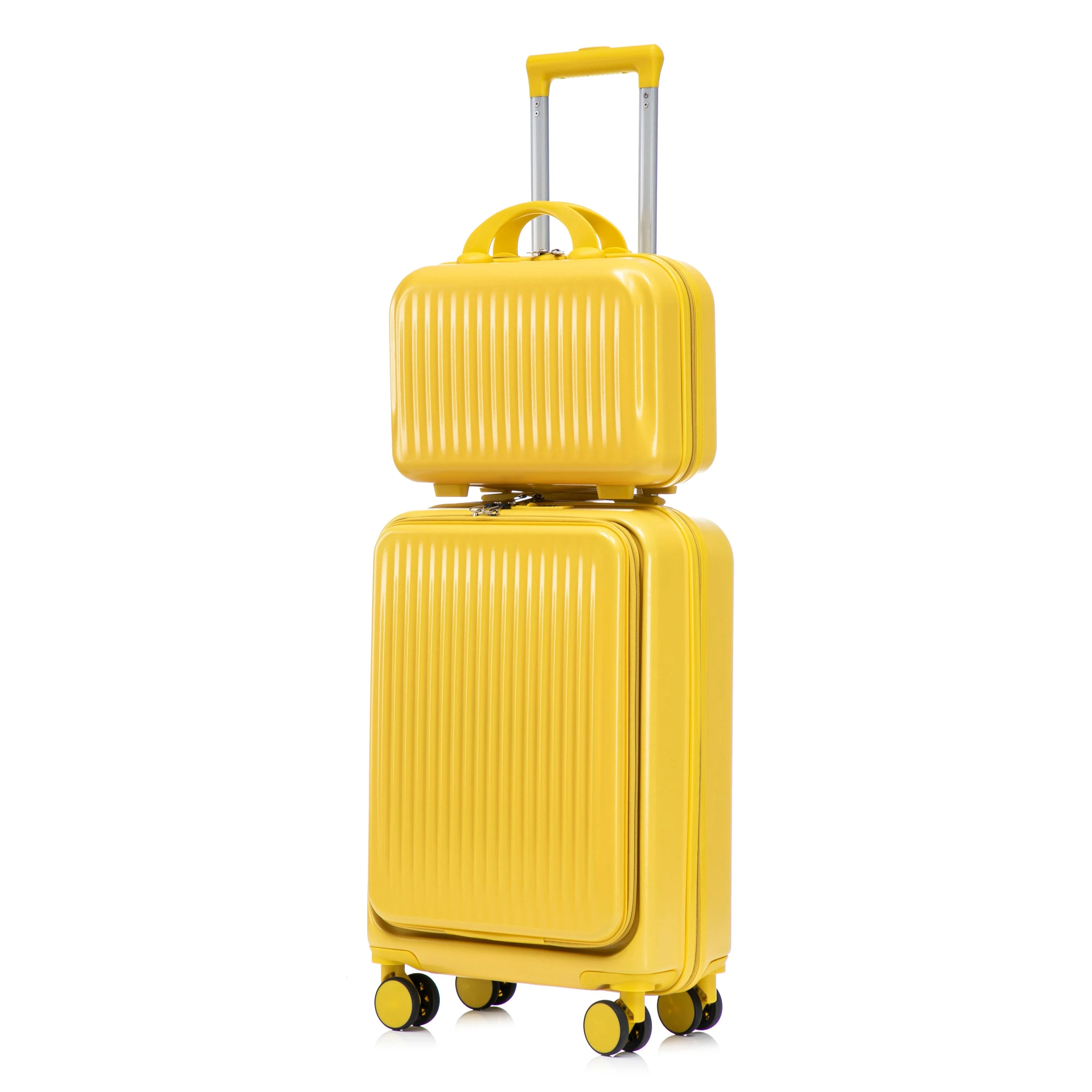 14'/20' 2-Piece ABS Spinner Wheel Luggage Set with Combination Lock - Image 26