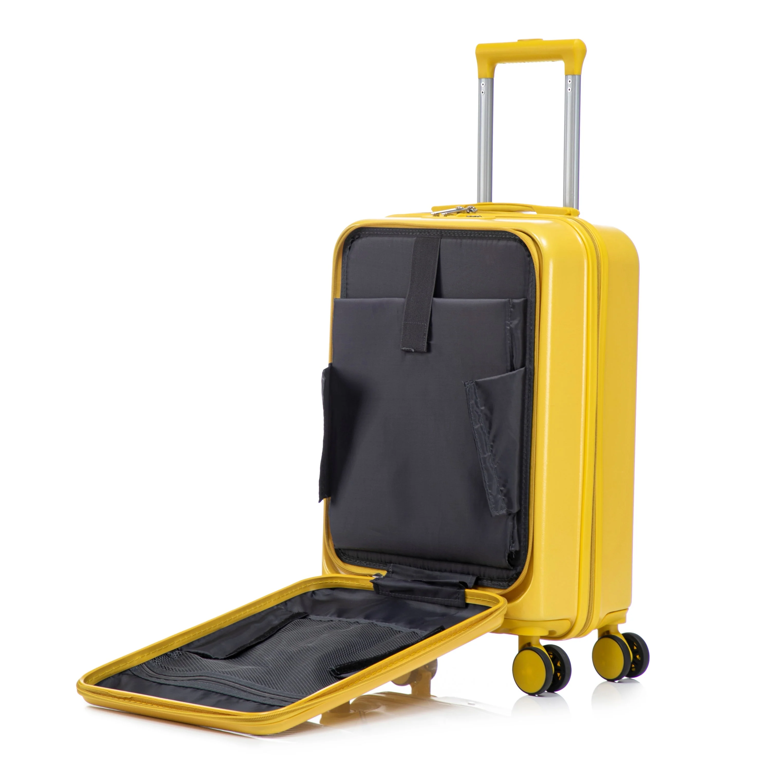 14'/20' 2-Piece ABS Spinner Wheel Luggage Set with Combination Lock - Image 42