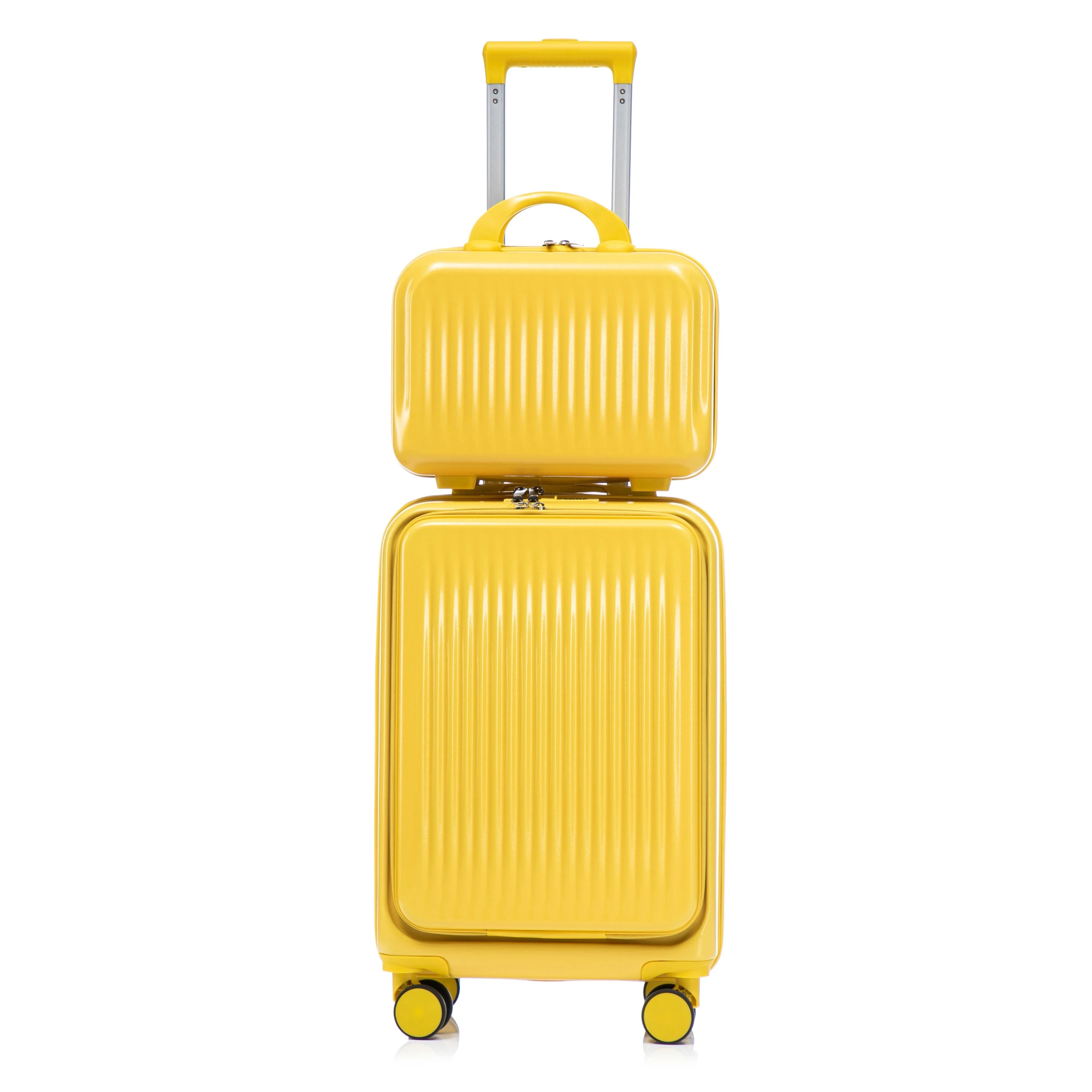 14'/20' 2-Piece ABS Spinner Wheel Luggage Set with Combination Lock - Image 44