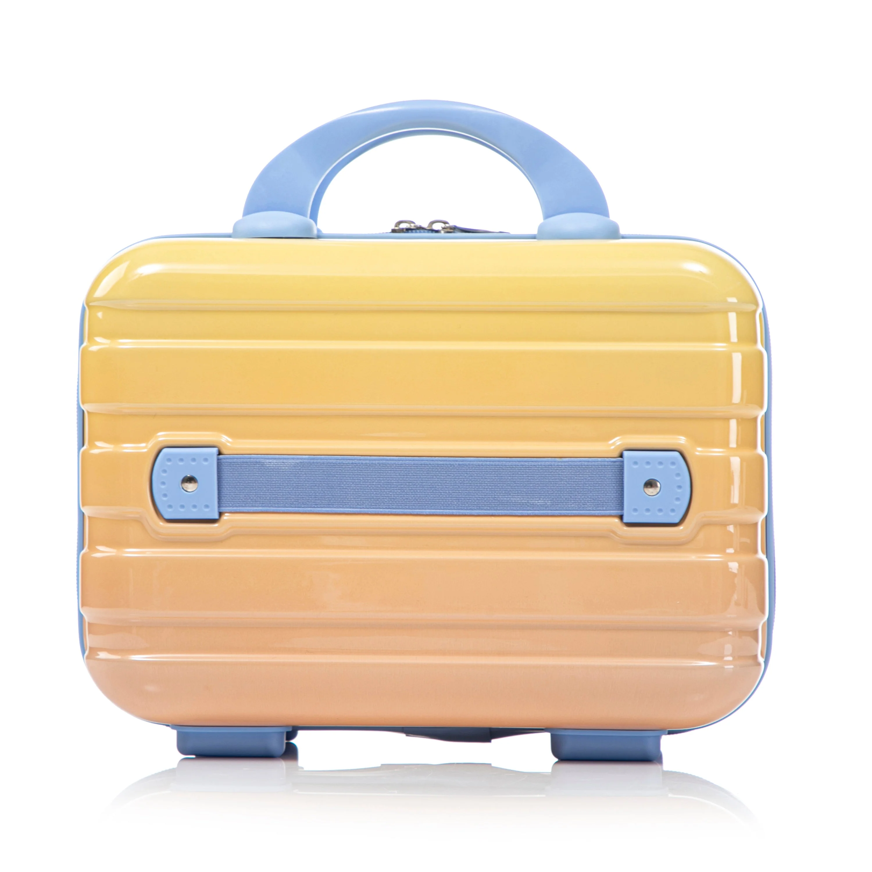 14'/20' 2-Piece PC Spinner Wheel Luggage Set in Gradient Blue and Yellow - Image 15
