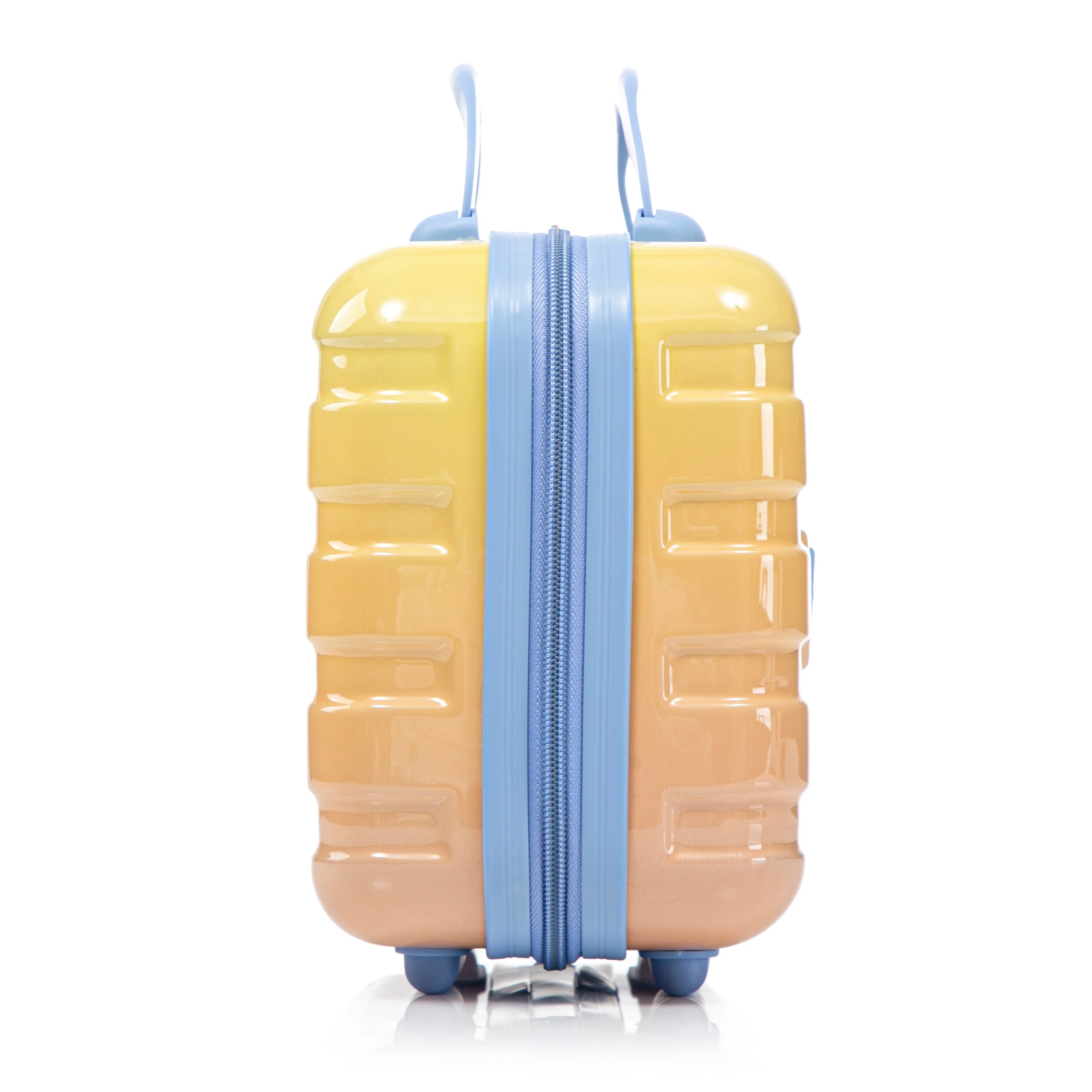 14'/20' 2-Piece PC Spinner Wheel Luggage Set in Gradient Blue and Yellow - Image 16