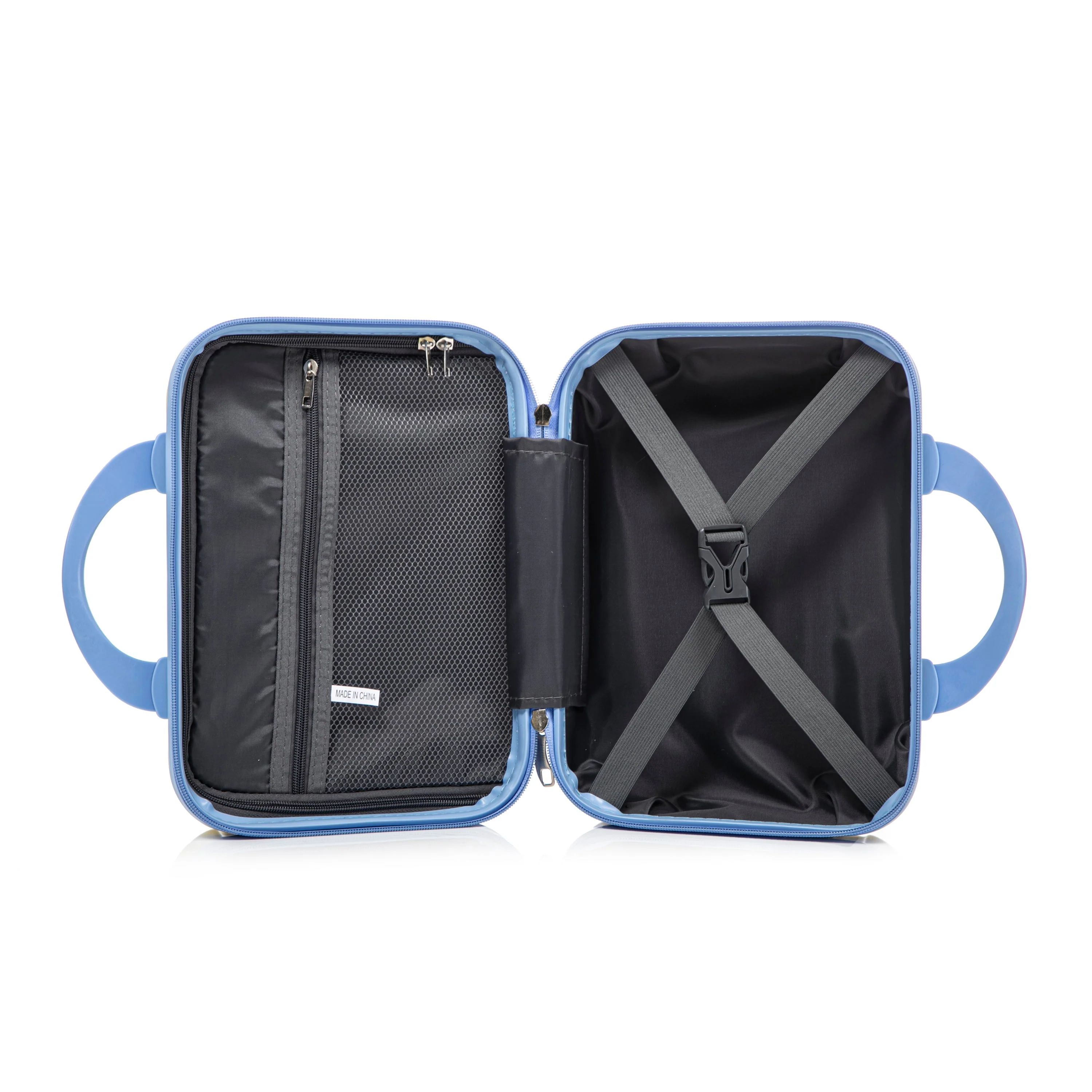 14'/20' 2-Piece PC Spinner Wheel Luggage Set in Gradient Blue and Yellow - Image 20