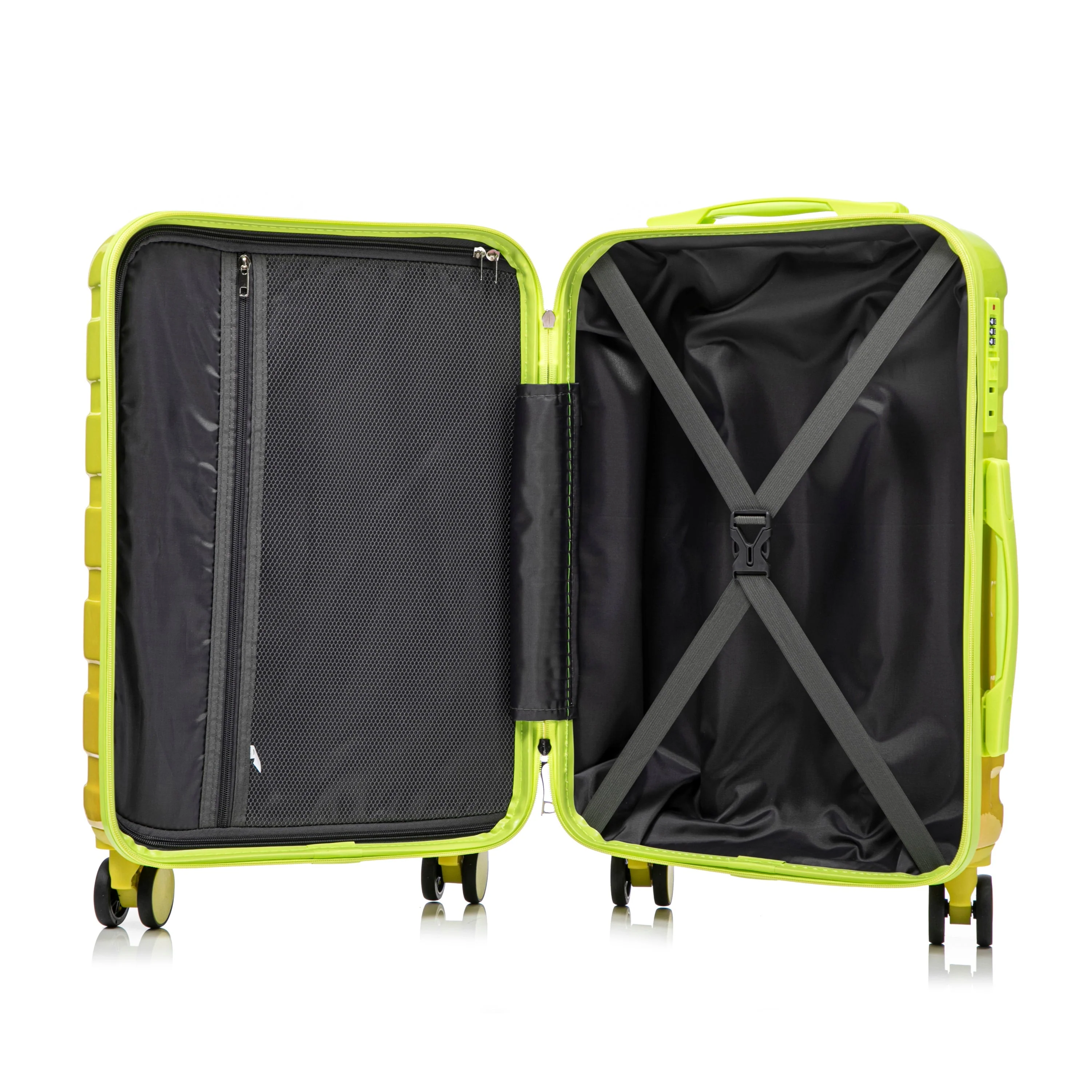 14'/20' 2-Piece PC Spinner Wheel Luggage Set with Gradient Color and Lock - Image 18