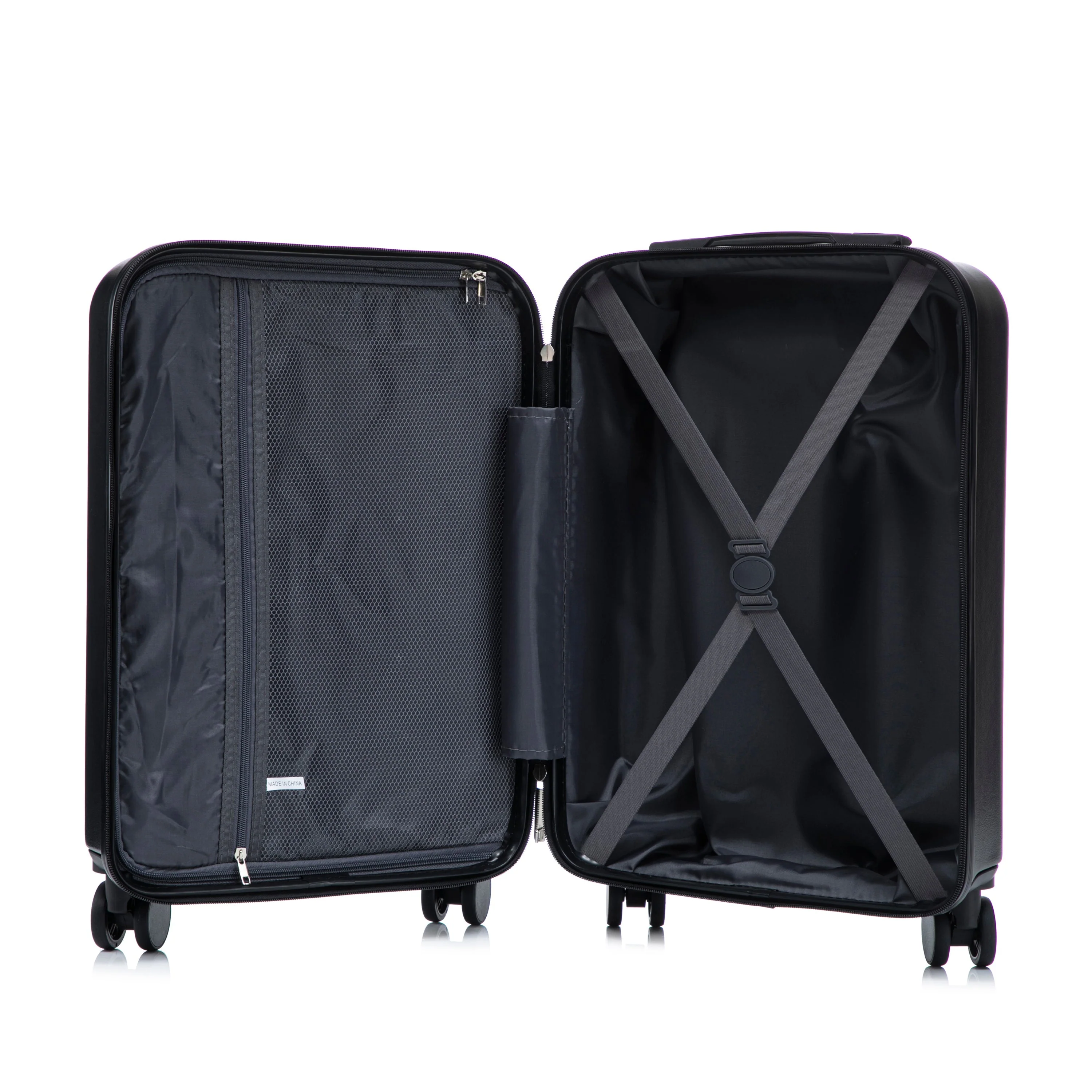 14' & 20' ABS Spinner Wheel Luggage Set with Cosmetic Case - Image 19