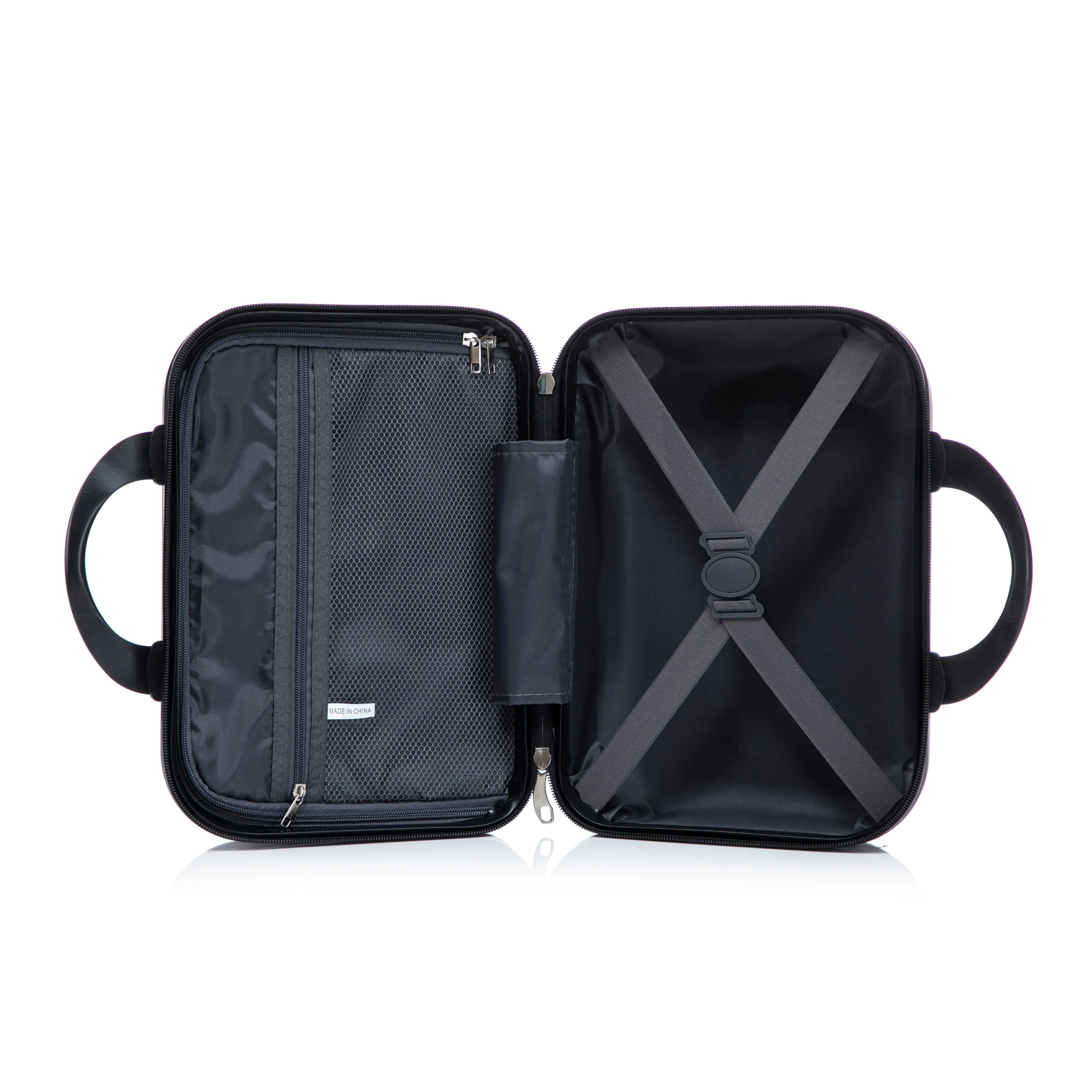 14' & 20' ABS Spinner Wheel Luggage Set with Cosmetic Case - Image 25