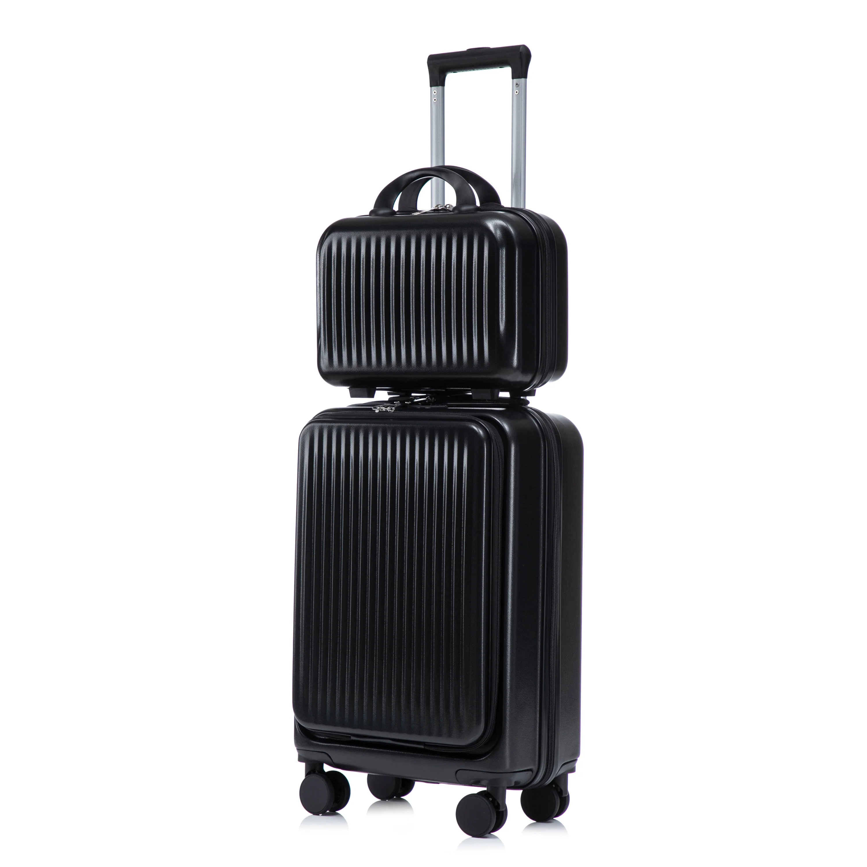 14' & 20' ABS Spinner Wheel Luggage Set with Cosmetic Case - Image 27