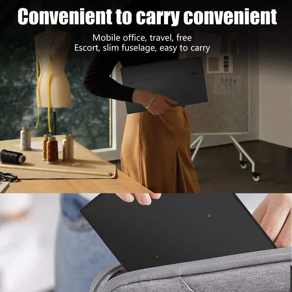 14" Portable Monitor 1366x768 TN 60Hz 3ms Response 250cd/㎡ MUCAI N140-S36 - Image 5