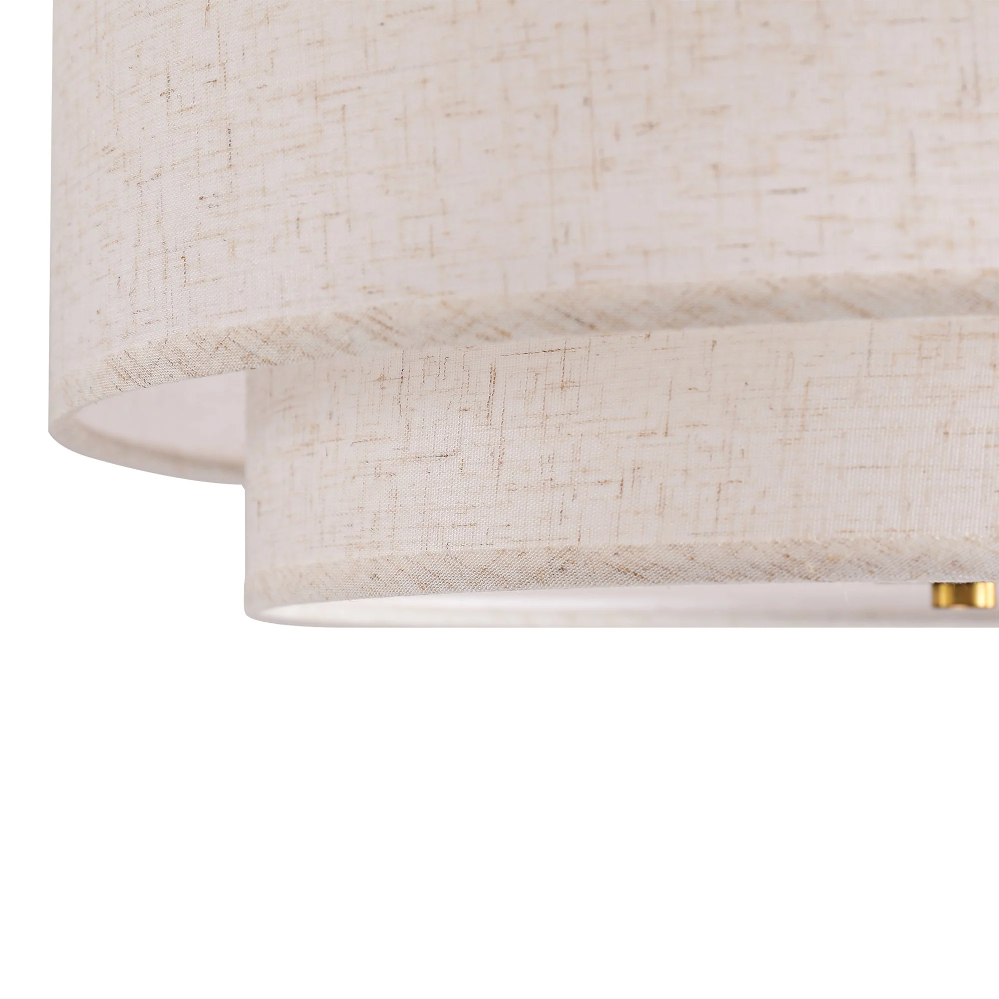 15' Modern Ceiling Light Fabric Upholstered - Image 9