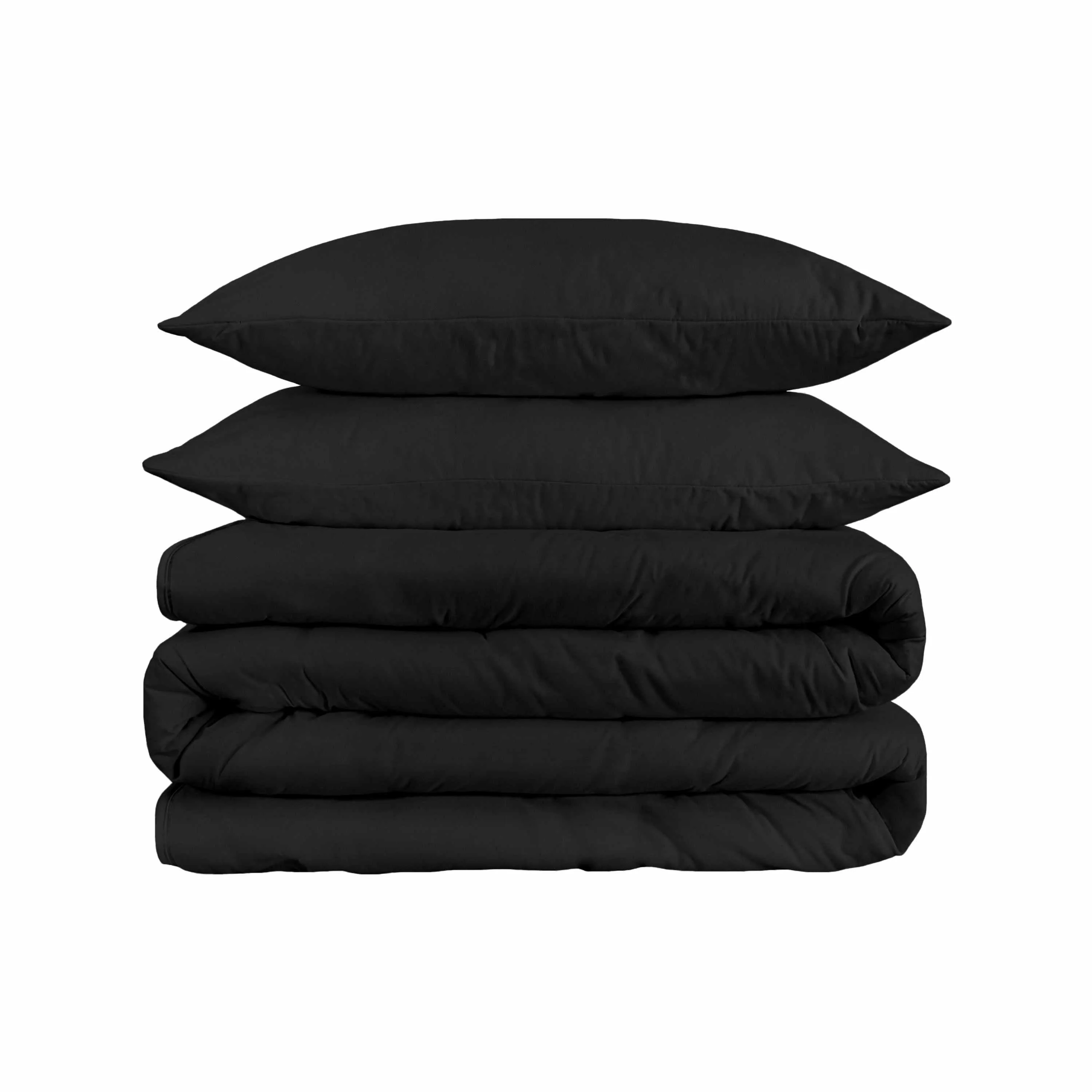 1500 Thread Count Egyptian Cotton Solid Duvet Cover Set - Image 15