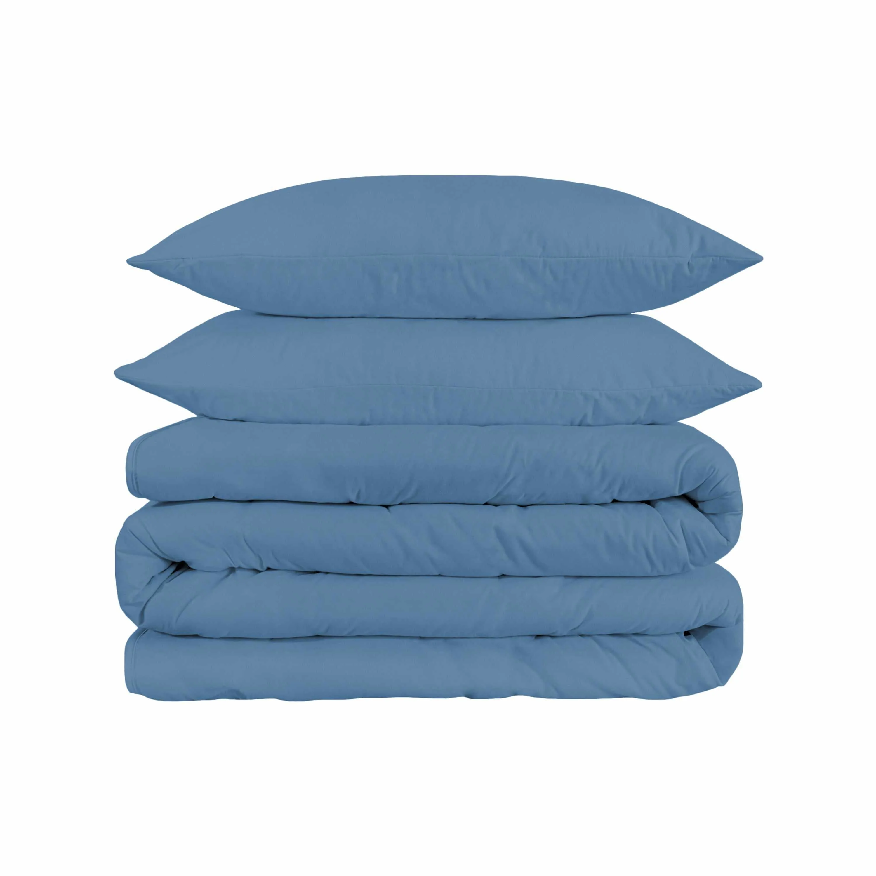 1500 Thread Count Egyptian Cotton Solid Duvet Cover Set - Image 18