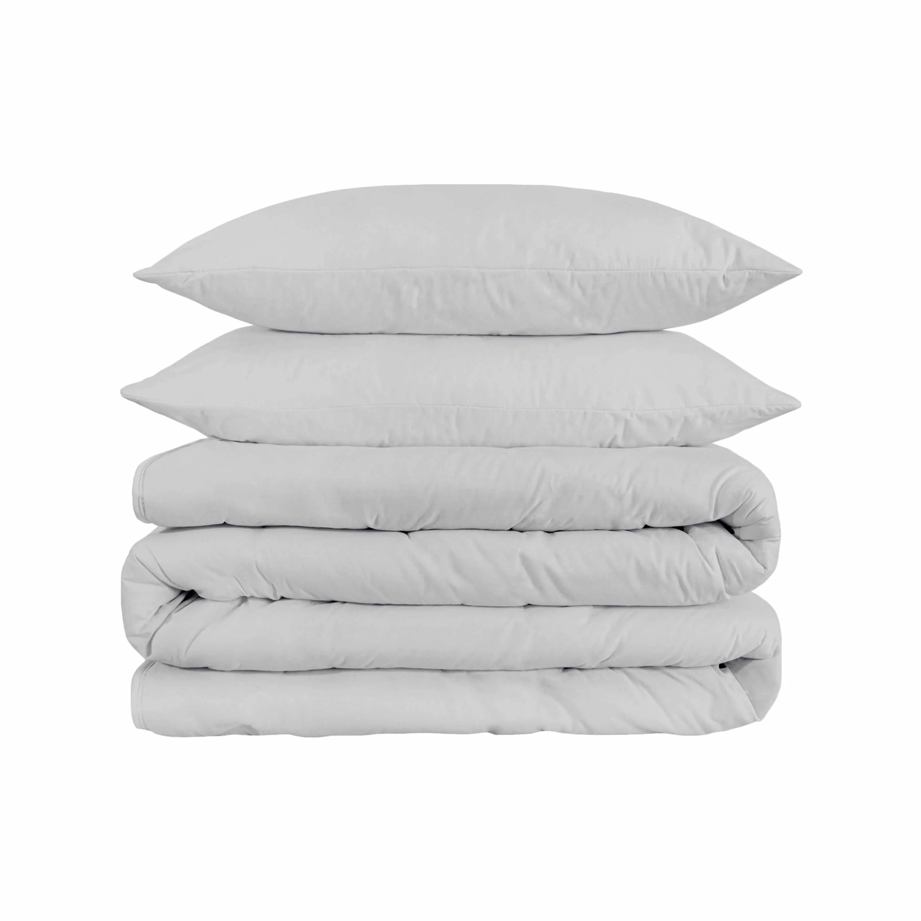 1500 Thread Count Egyptian Cotton Solid Duvet Cover Set - Image 19