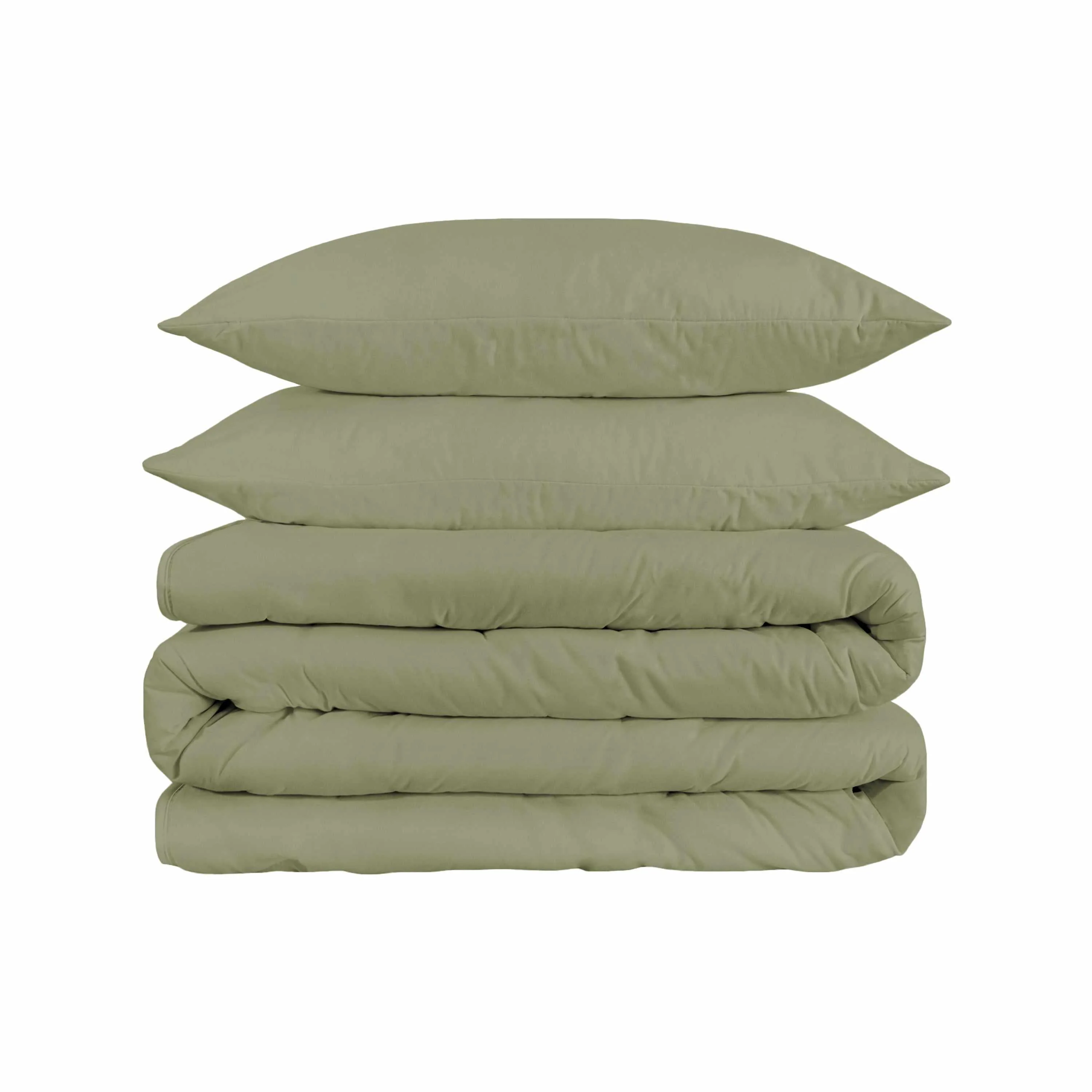 1500 Thread Count Egyptian Cotton Solid Duvet Cover Set - Image 21