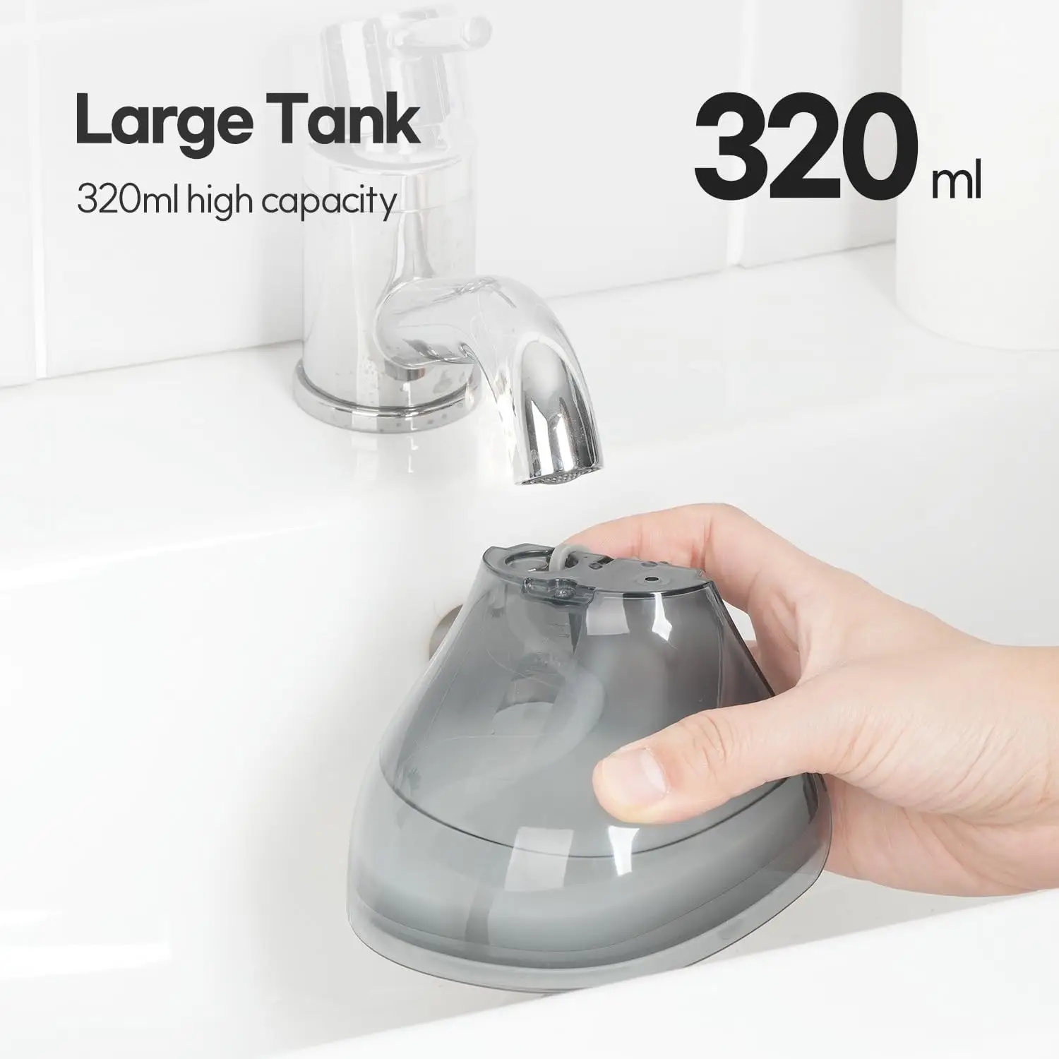 1500W Handheld Garment Steamer 3 Steam Levels Fast Heat Up Travel Home - Image 6