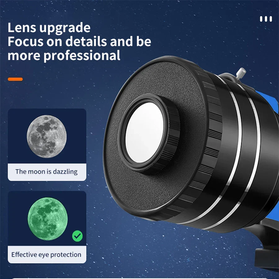 150X HD Astronomical Telescope with Night Vision Long Range Star Moon Viewing Scope - Image 5
