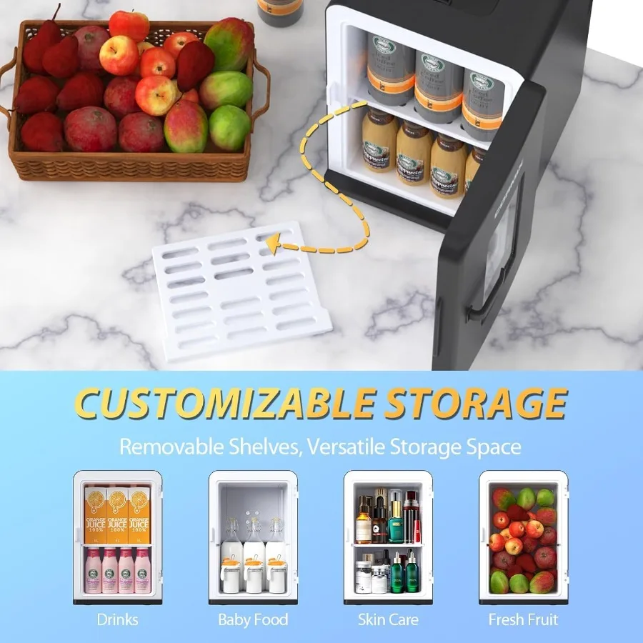 15L Portable Mini Fridge Thermoelectric Cooler Warmer - Image 5