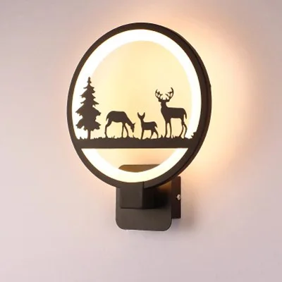 15W LED Wall Lamp Modern Creative Bedroom Living Room Corridor Indoor Light - Image 10