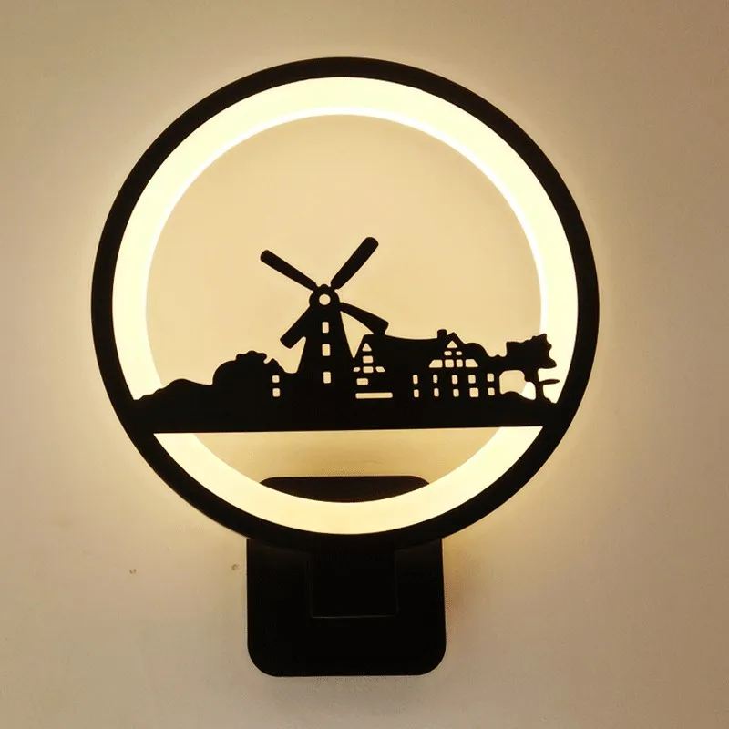 15W LED Wall Lamp Modern Creative Bedroom Living Room Corridor Indoor Light - Image 4