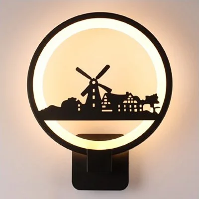 15W LED Wall Lamp Modern Creative Bedroom Living Room Corridor Indoor Light - Image 7